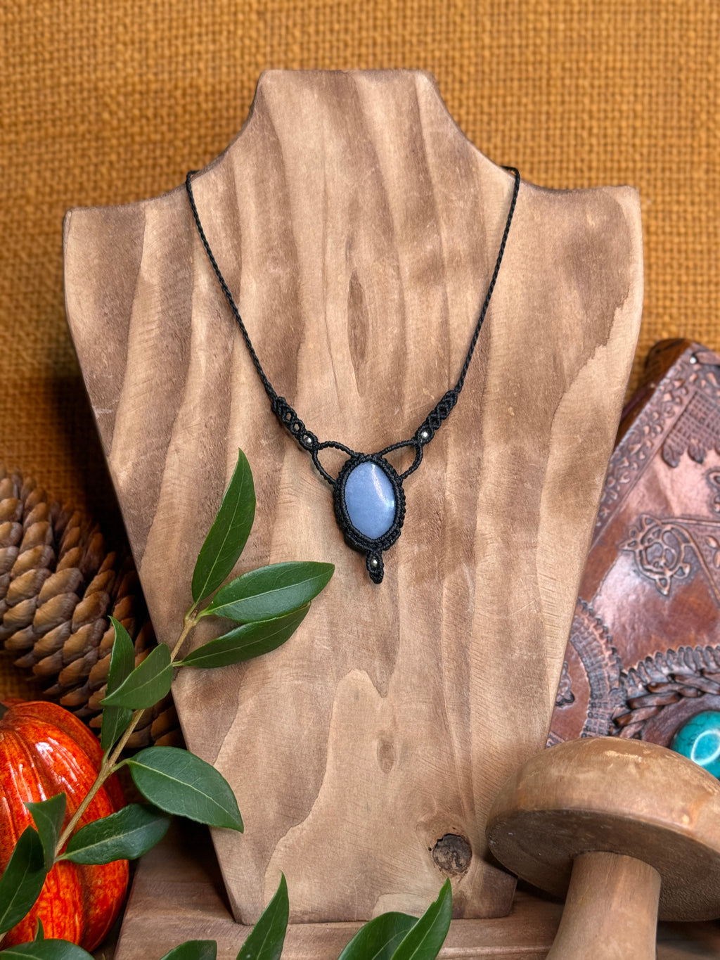 Collier • Labradorite • Angélite