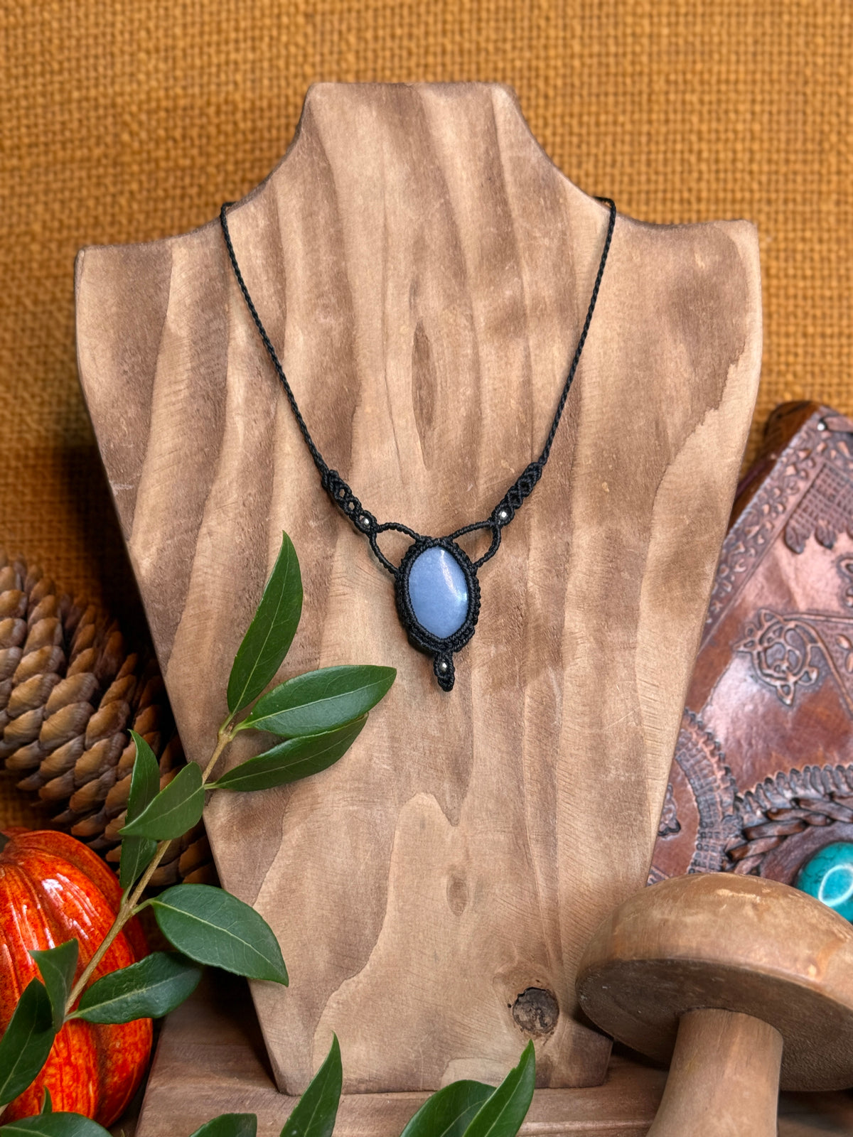 Collier • Labradorite • Angélite