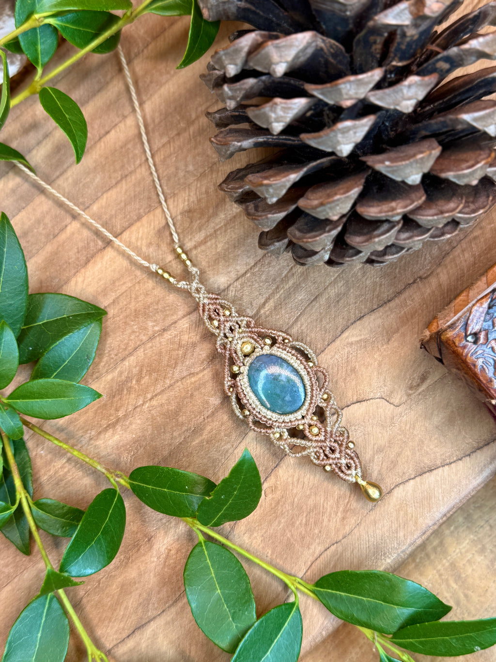 Collier • Agate mousse