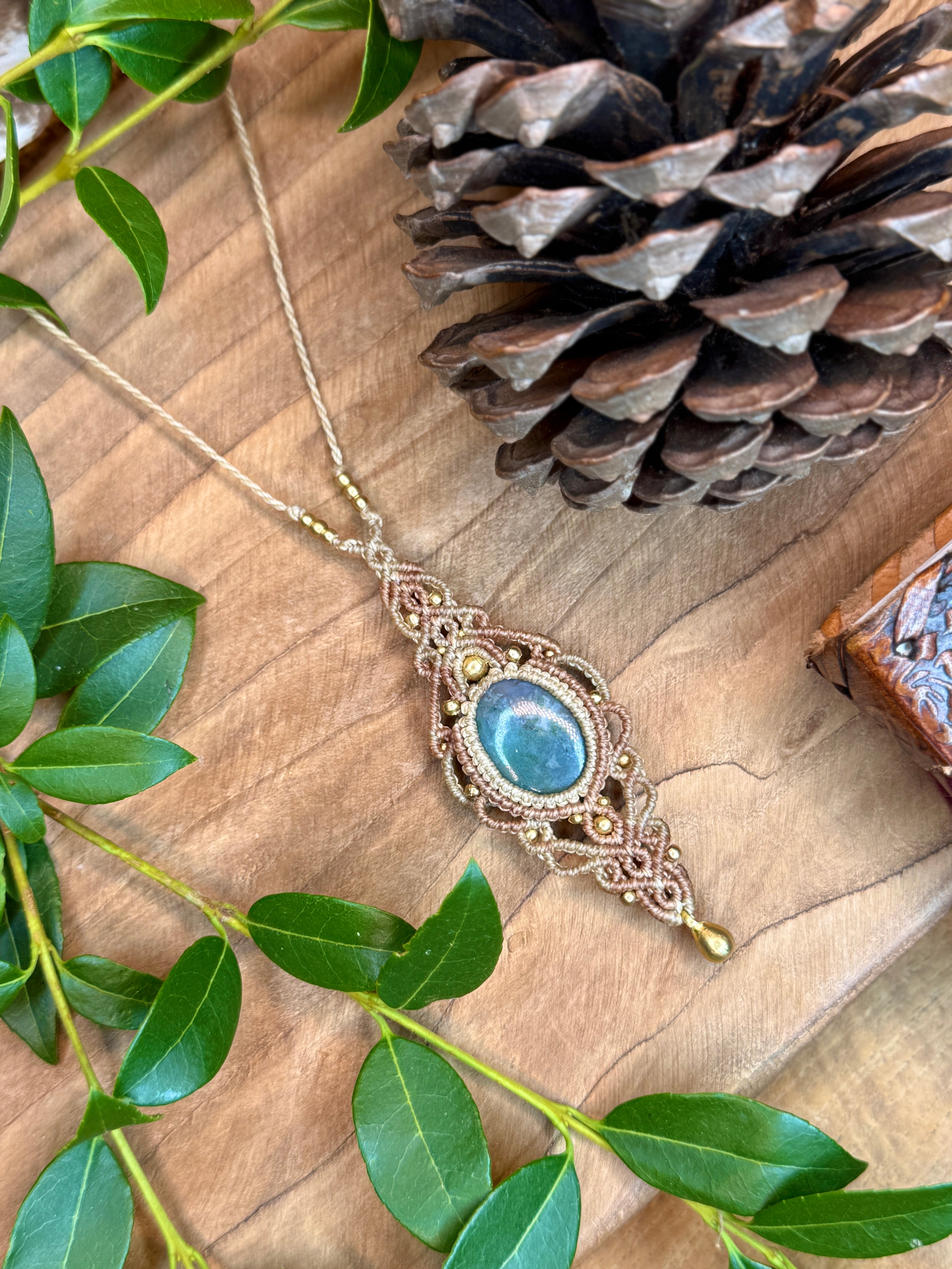 Collier • Agate mousse