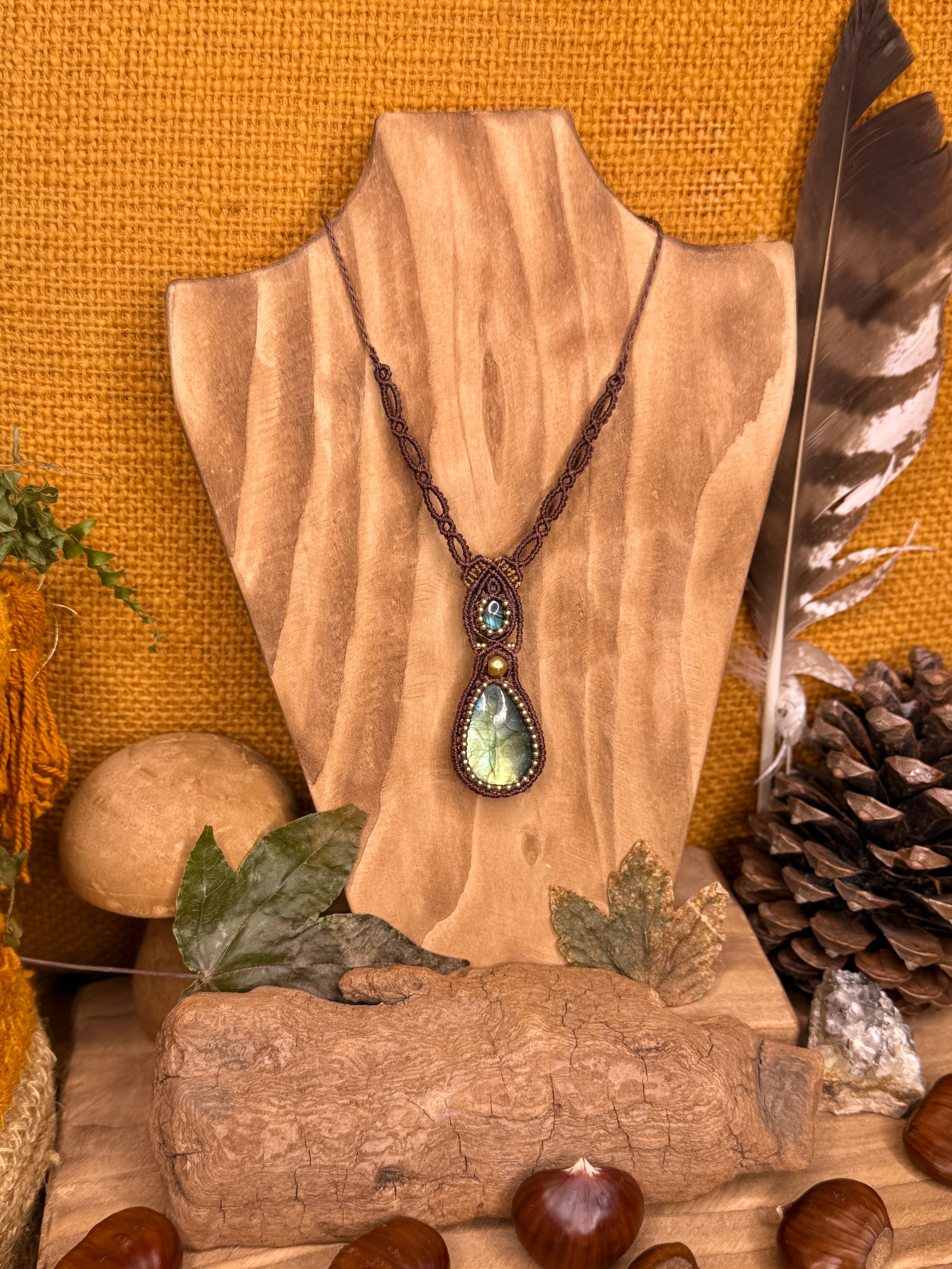 Collier • Double Labradorite