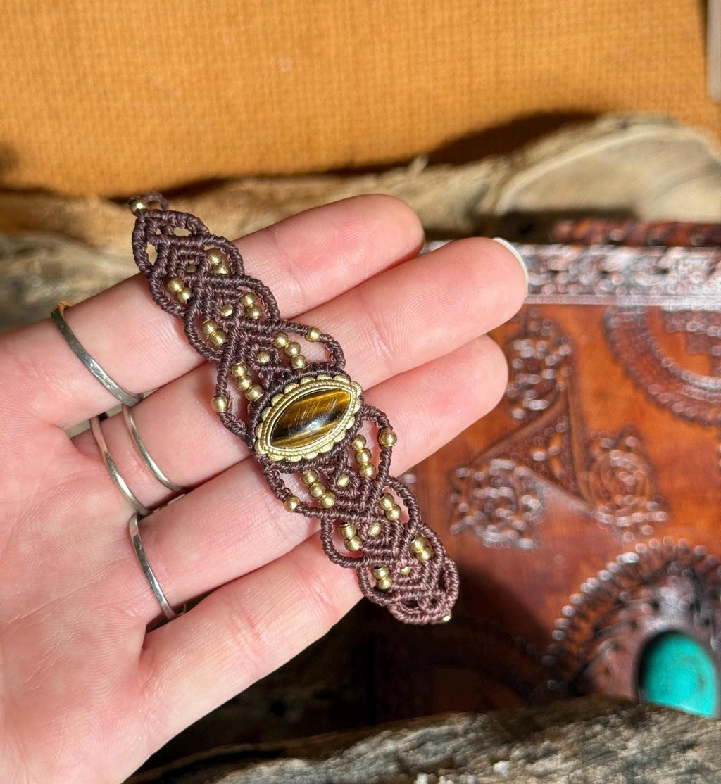 Bracelet pierre d’œil de tigre