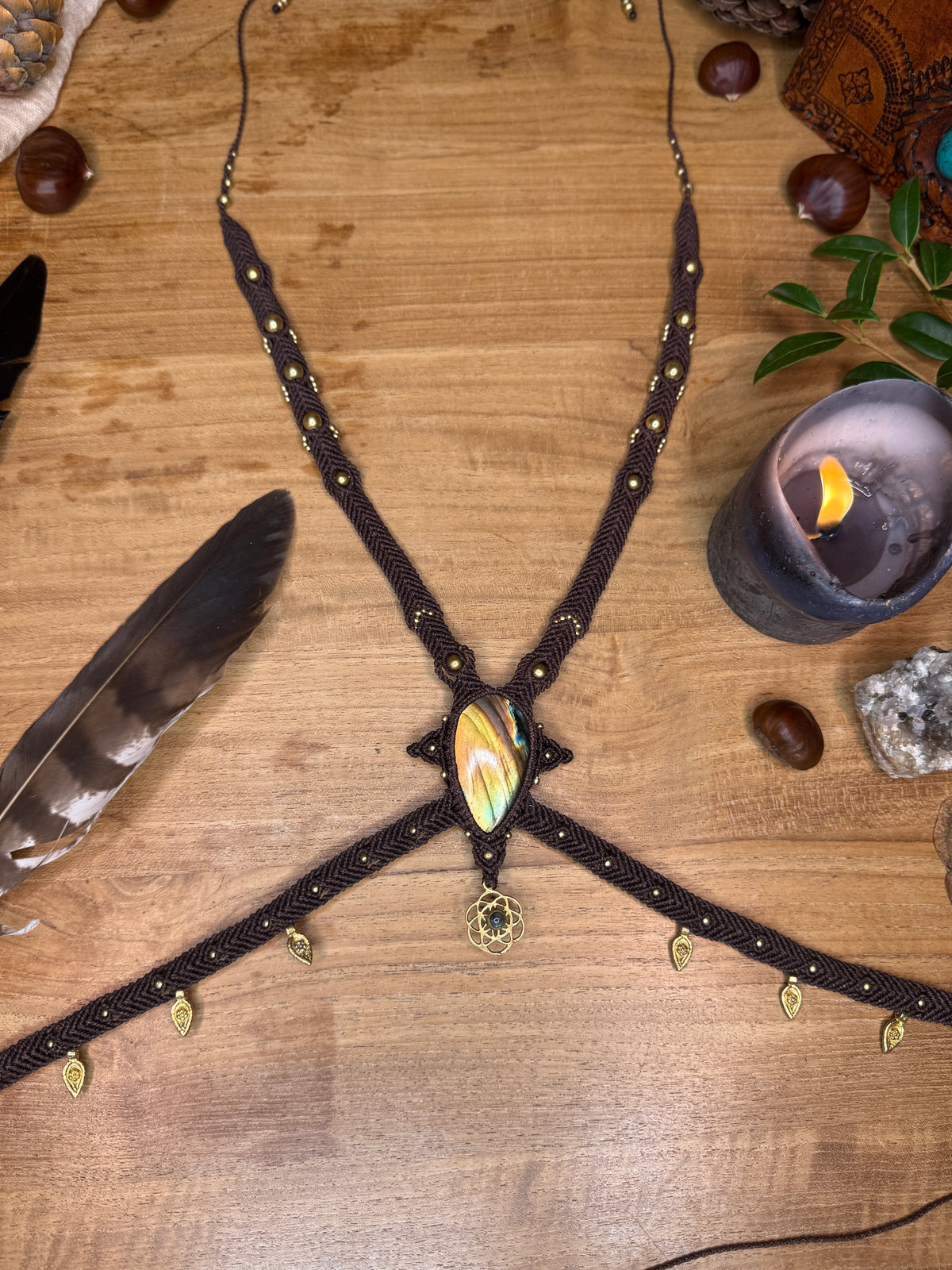 Bijou de corps • Labradorite