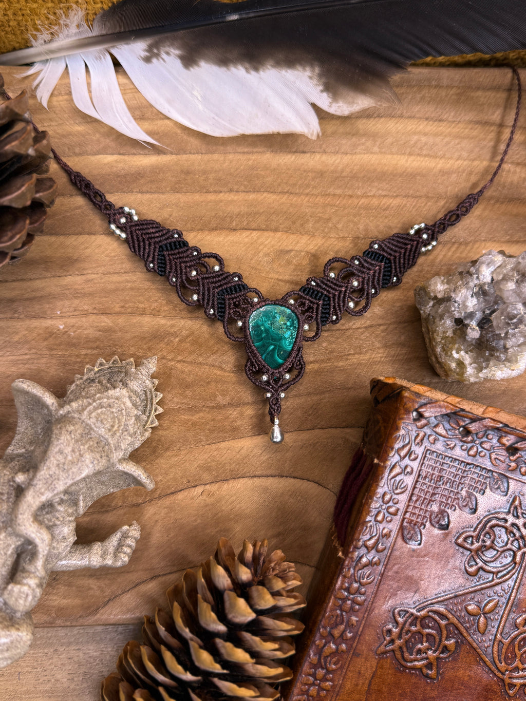 Collier • Malachite