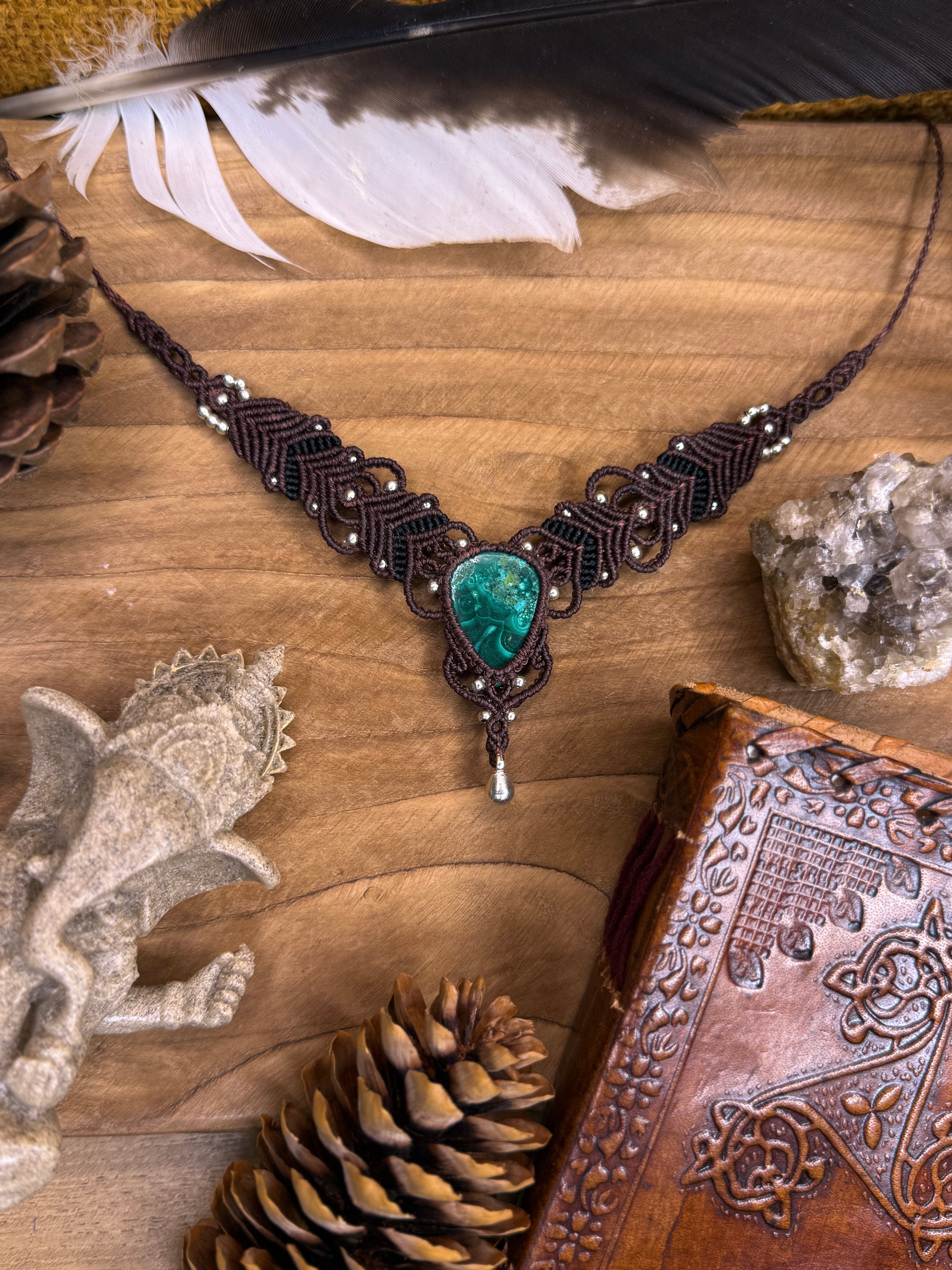 Collier • Malachite