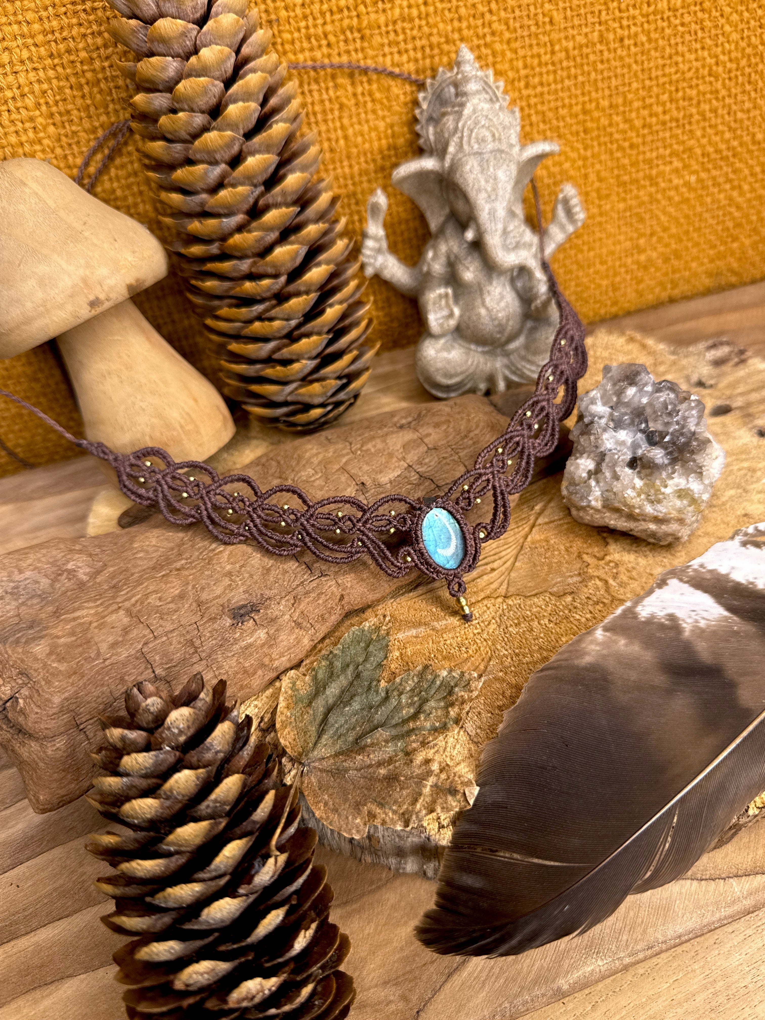 Collier • labradorite