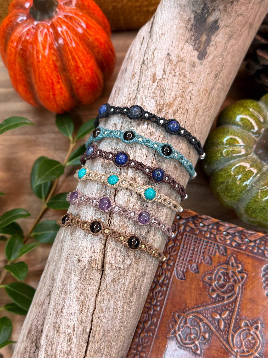 Bracelet • perles en pierres naturelles