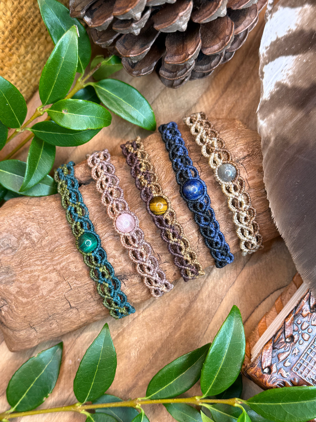 Bracelet • Pierres naturelles semi-précieuses