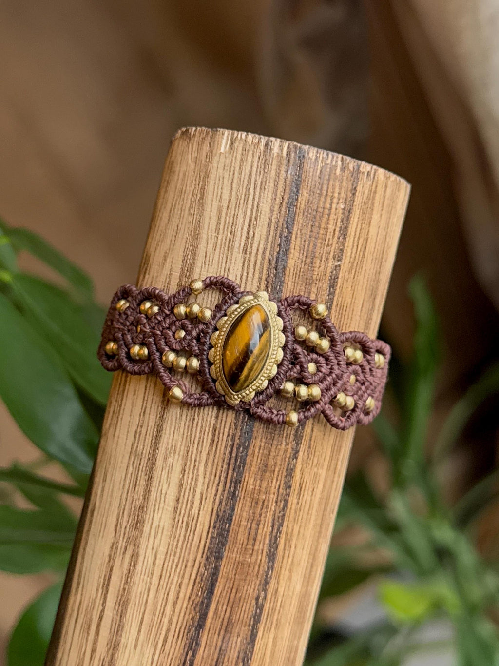 Bracelet pierre d’œil de tigre