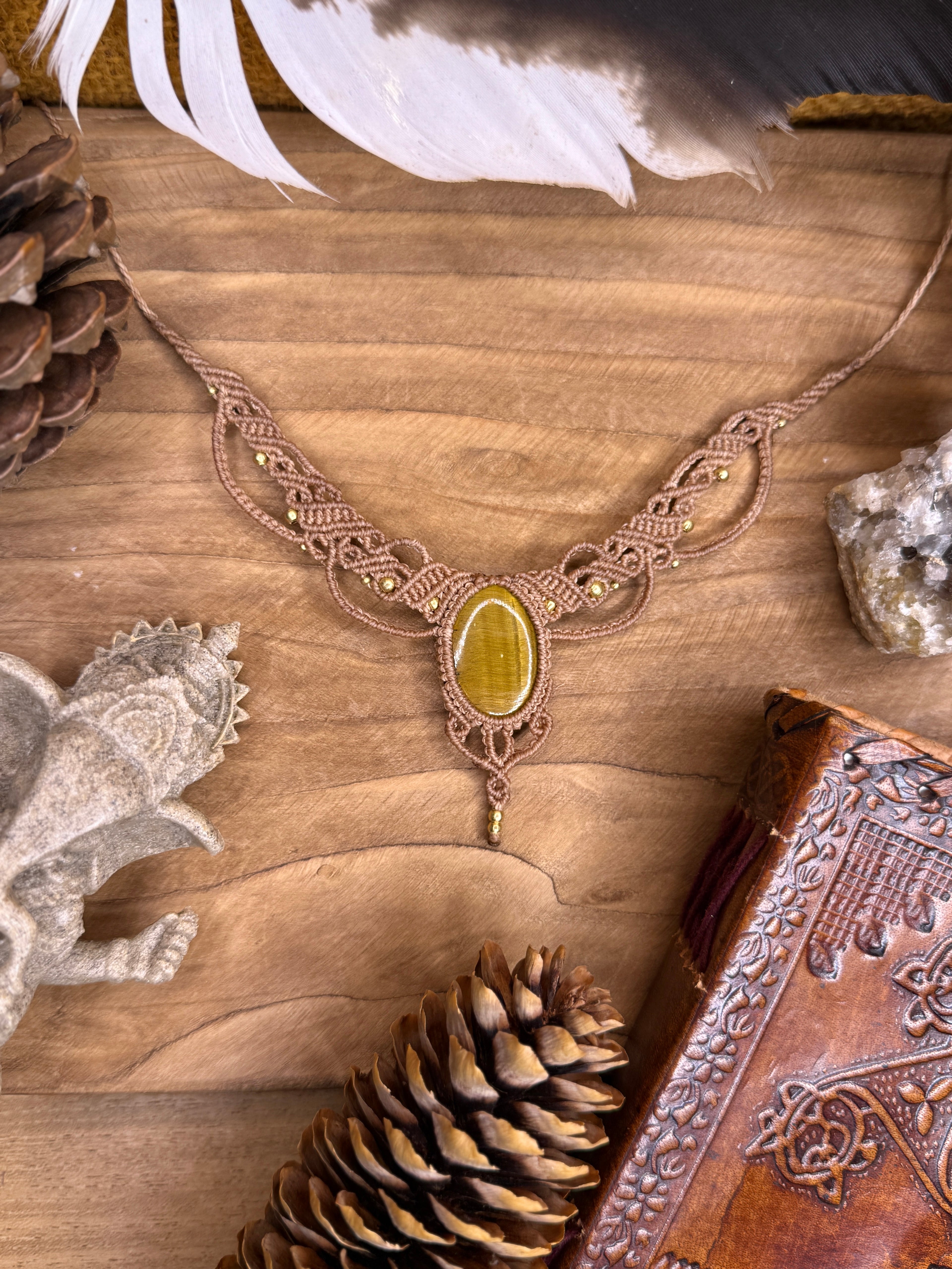 Collier • Œil de tigre