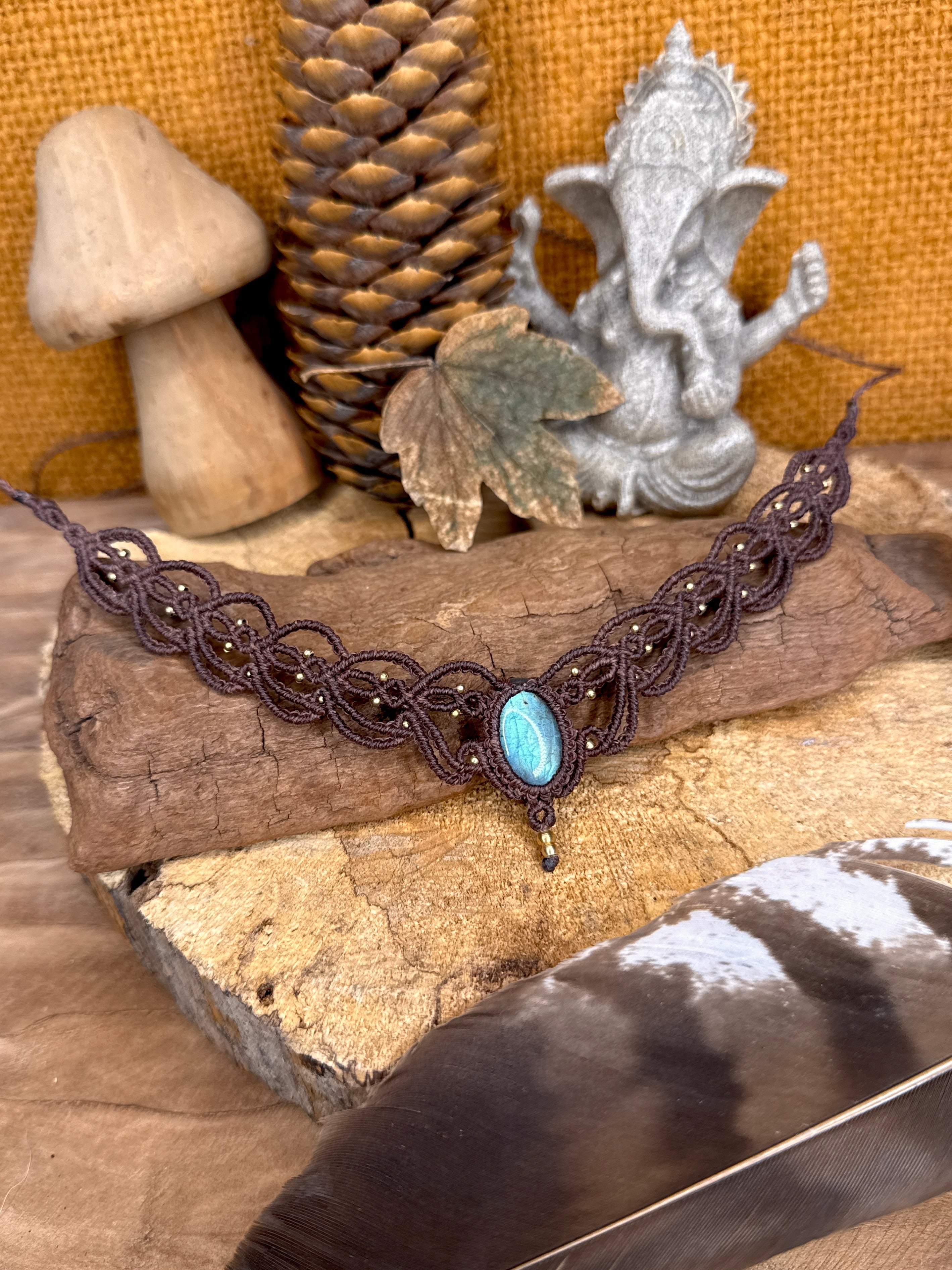 Collier • labradorite