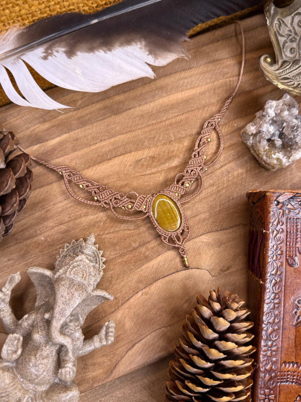Collier • Œil de tigre