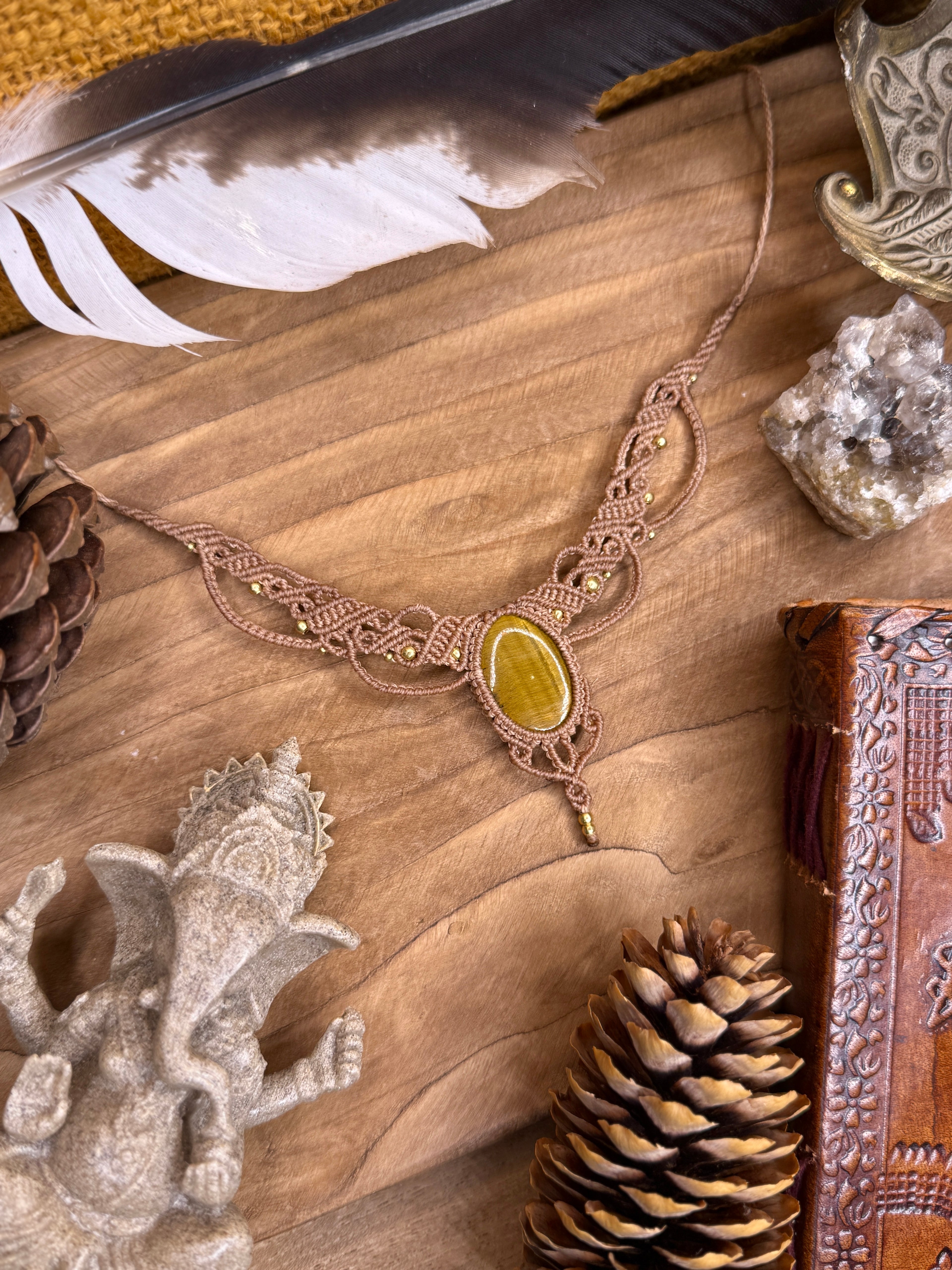 Collier • Œil de tigre