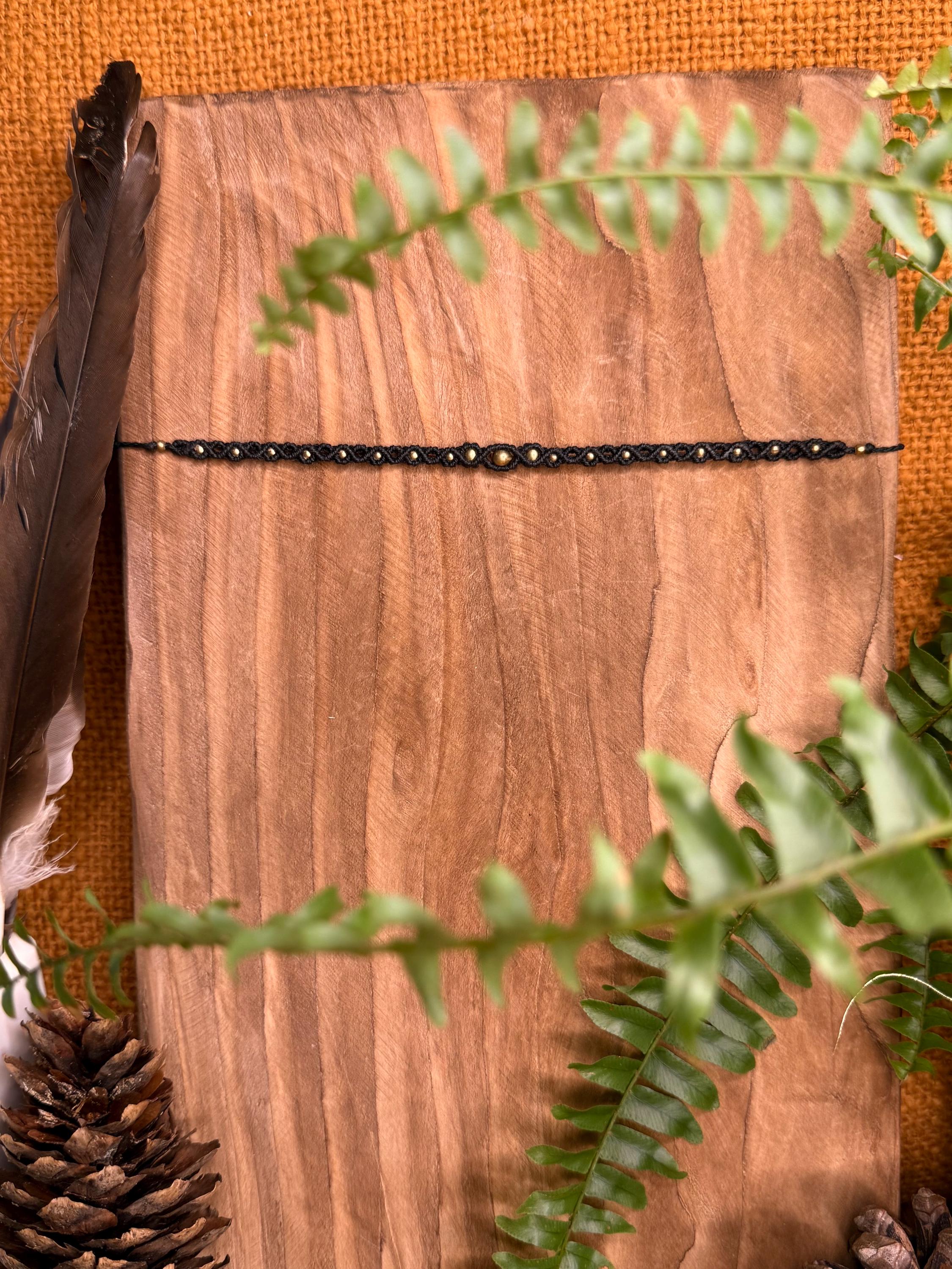 Tour de cou (ras de cou - Neckband) en laiton