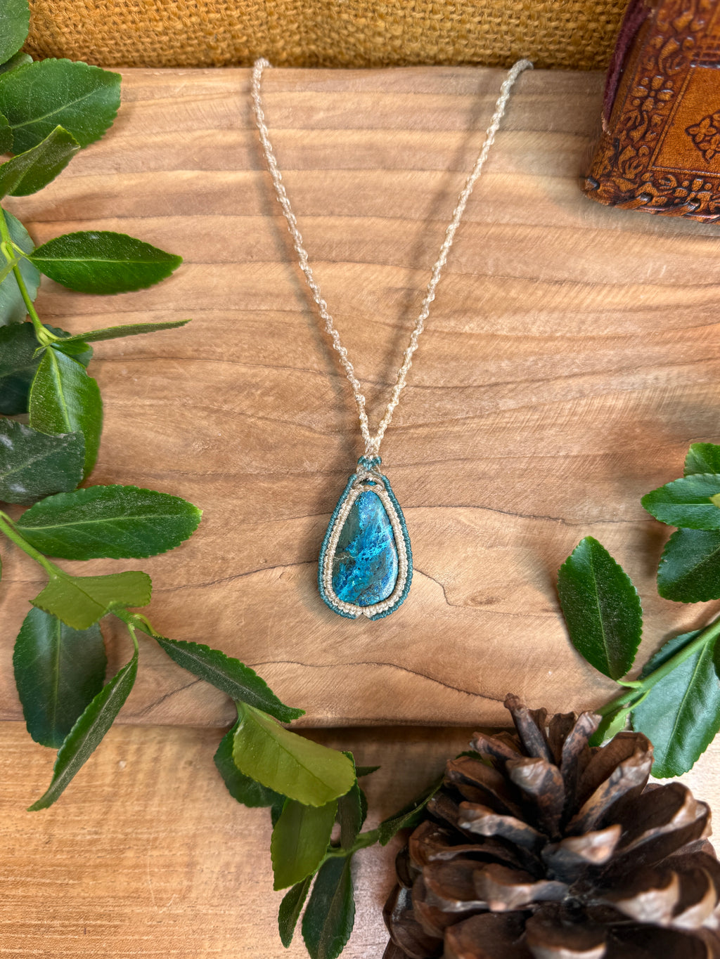 Collier chrysocolle