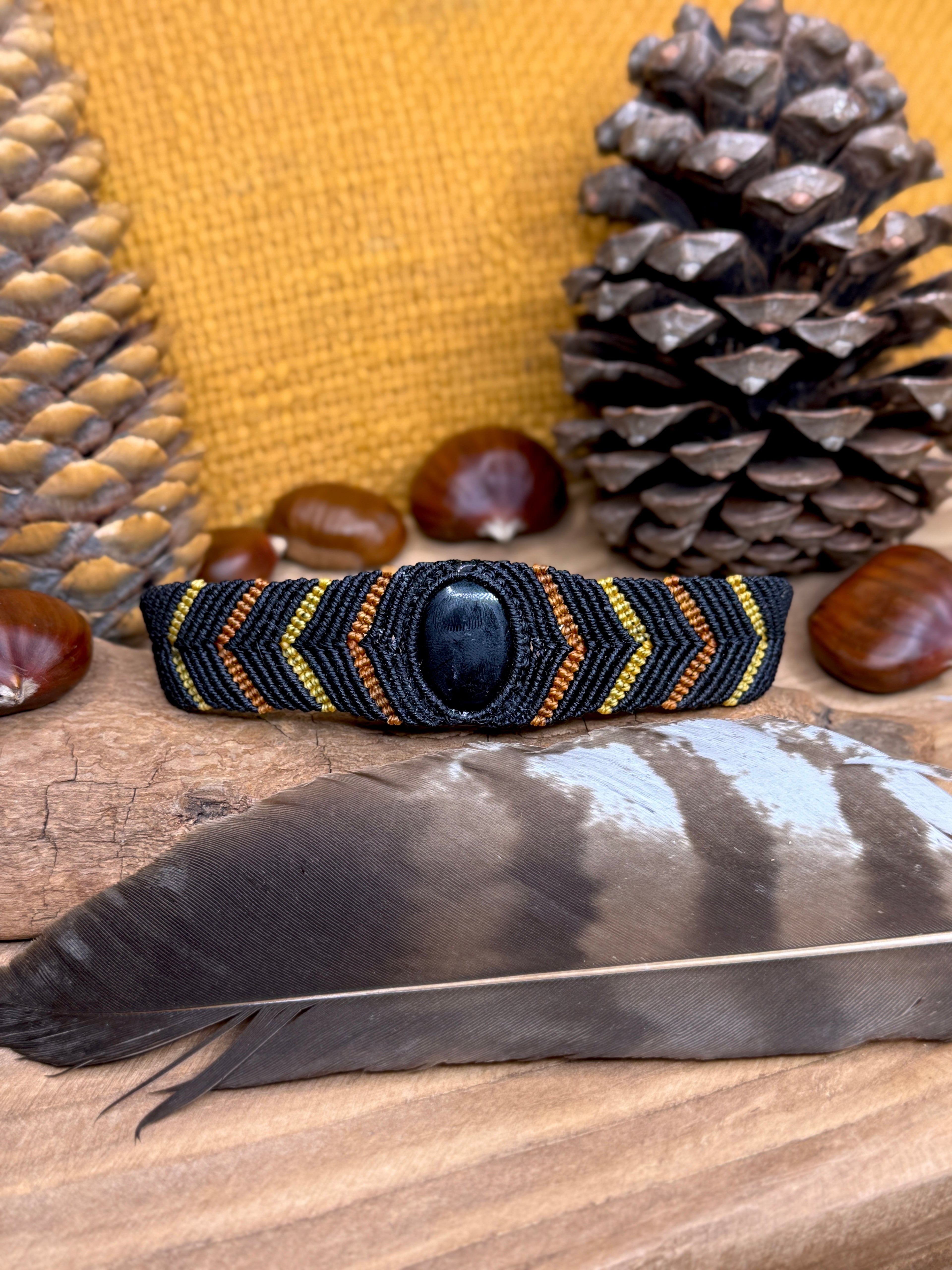 Bracelet • onyx noir