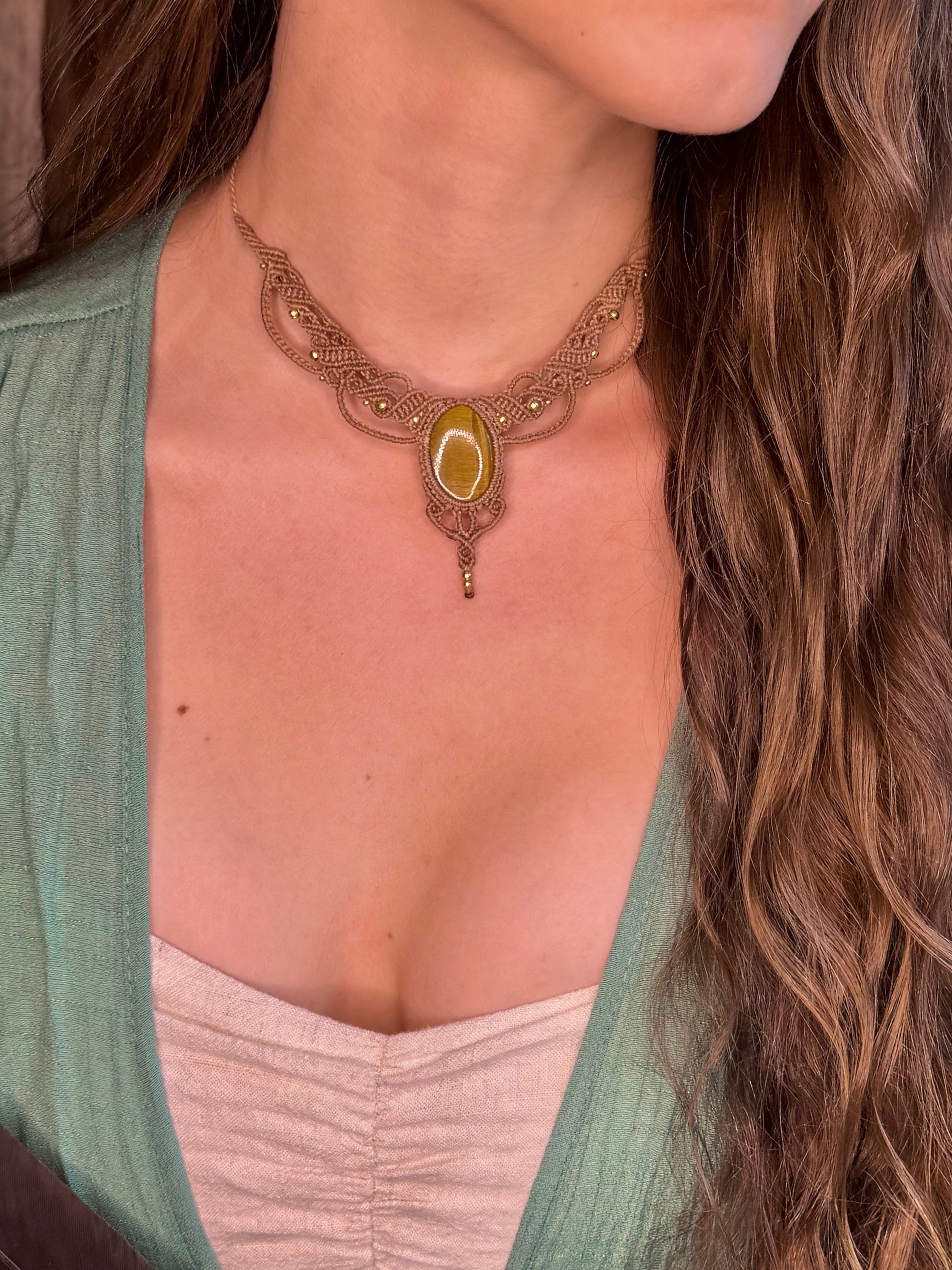 Collier • Œil de tigre