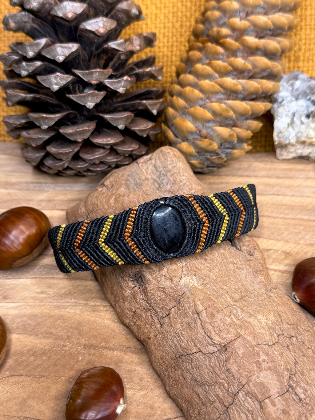 Bracelet • onyx noir
