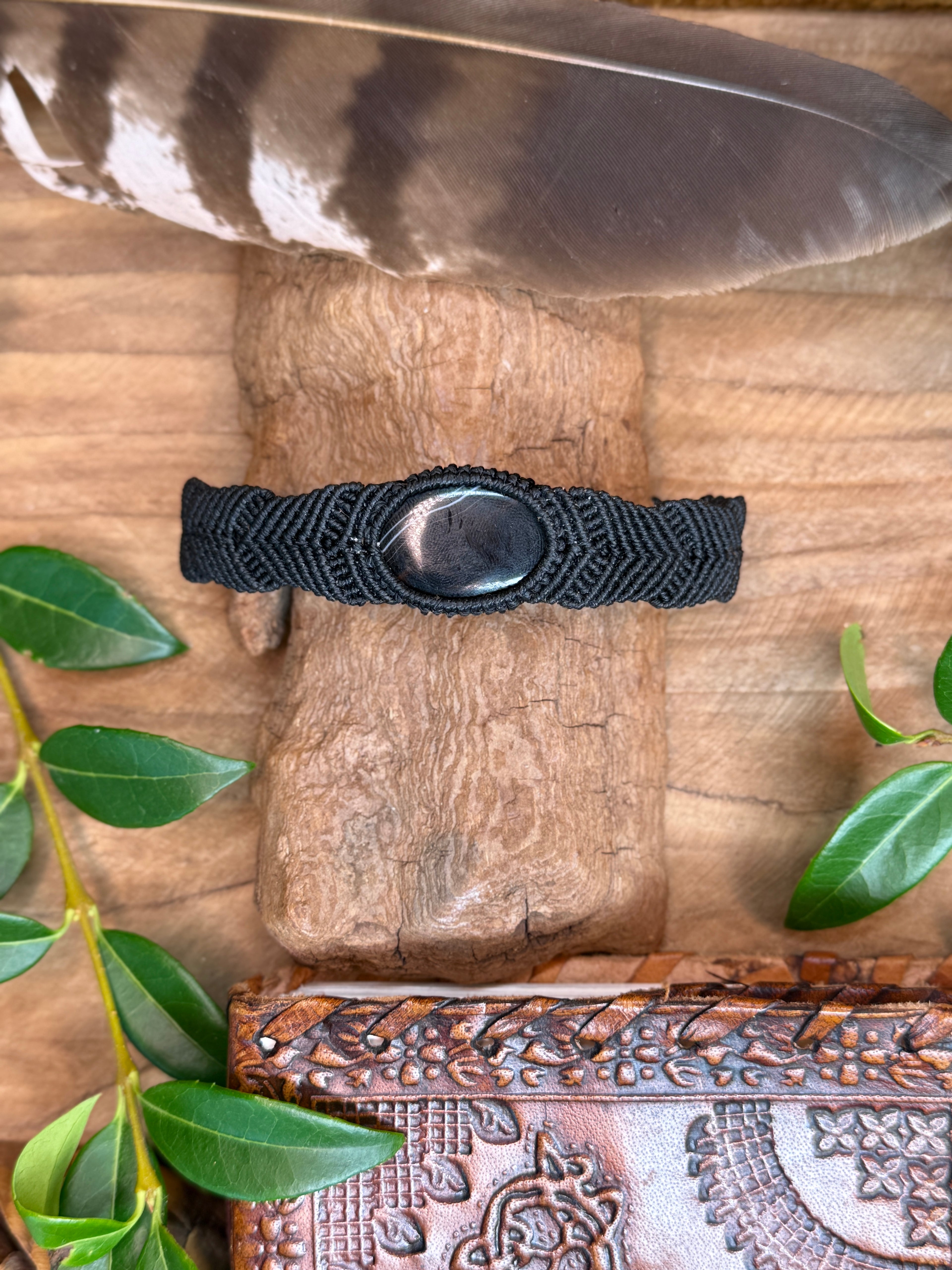 Bracelet • Agate Noire