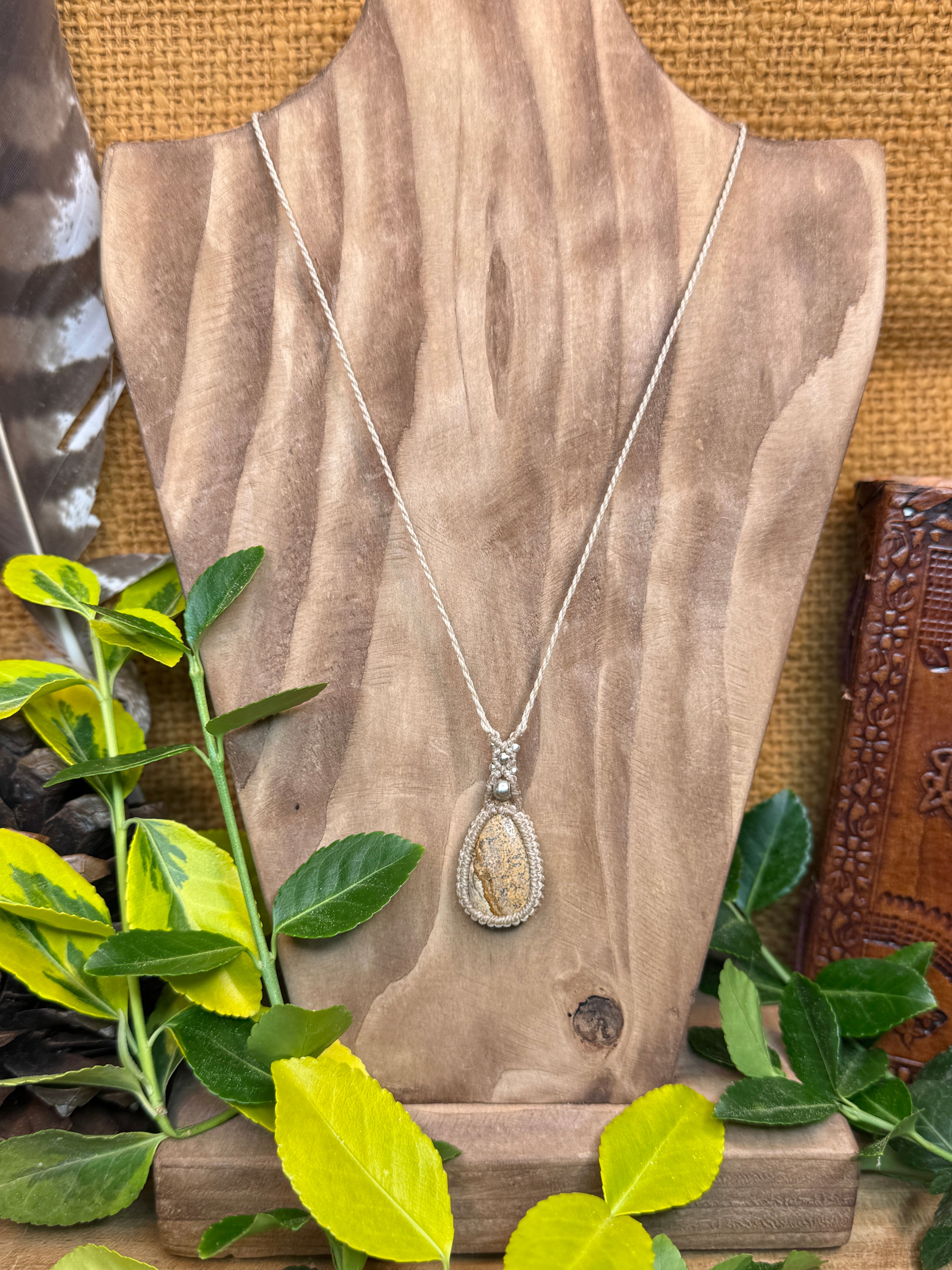 Collier • Jaspe paysage