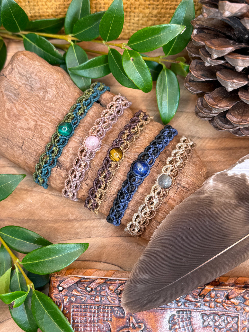 Bracelet • Pierres naturelles semi-précieuses