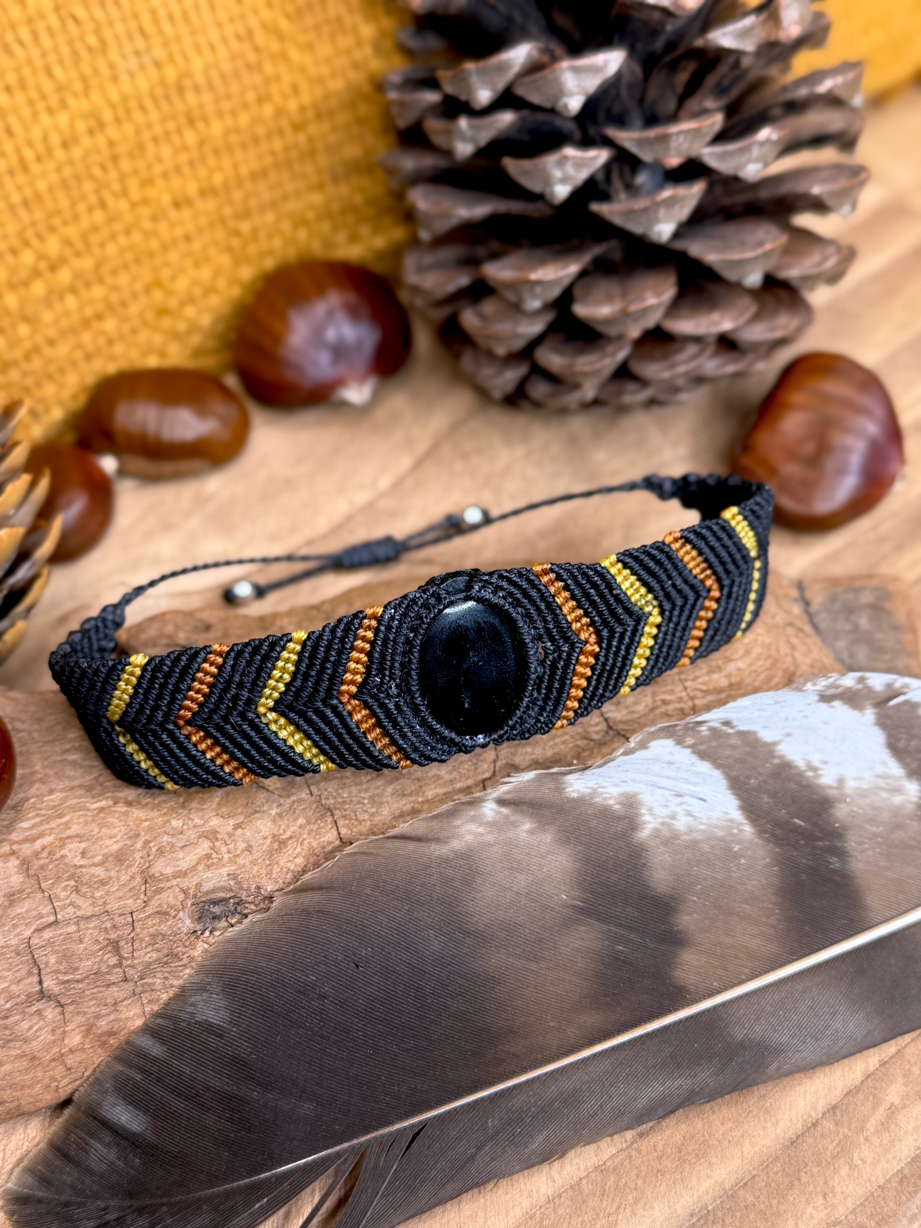 Bracelet • onyx noir