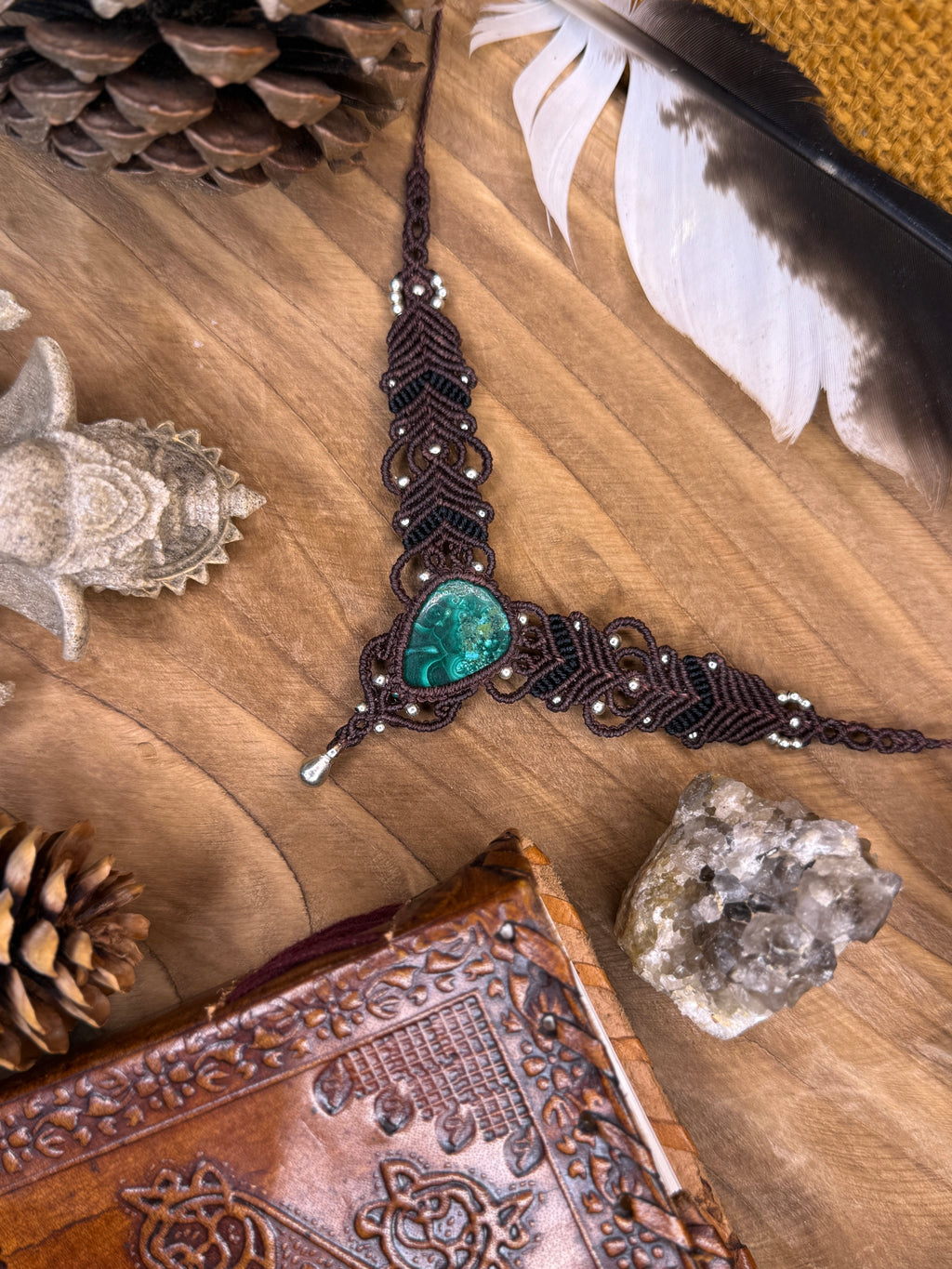 Collier • Malachite