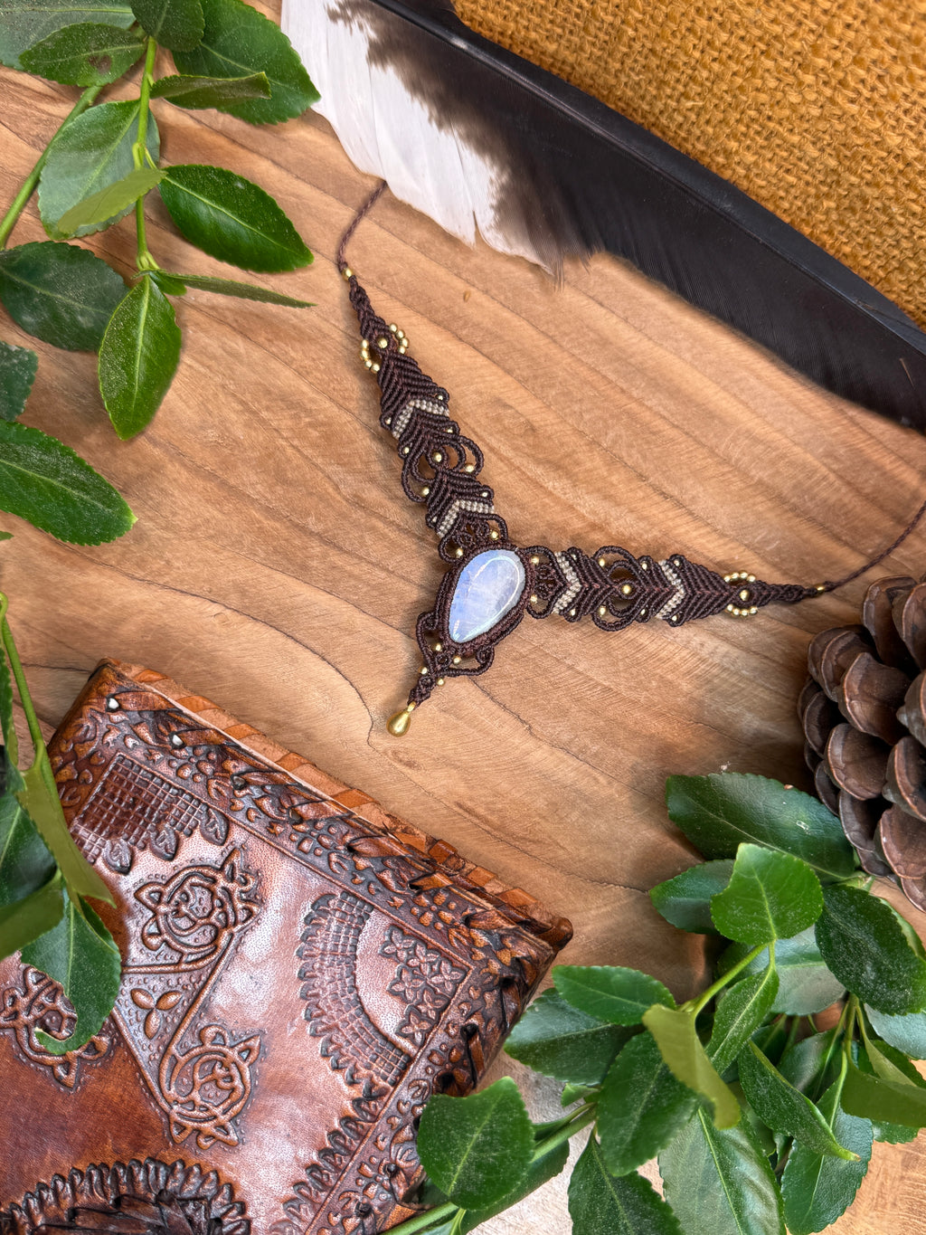 Collier • Pierre de lune