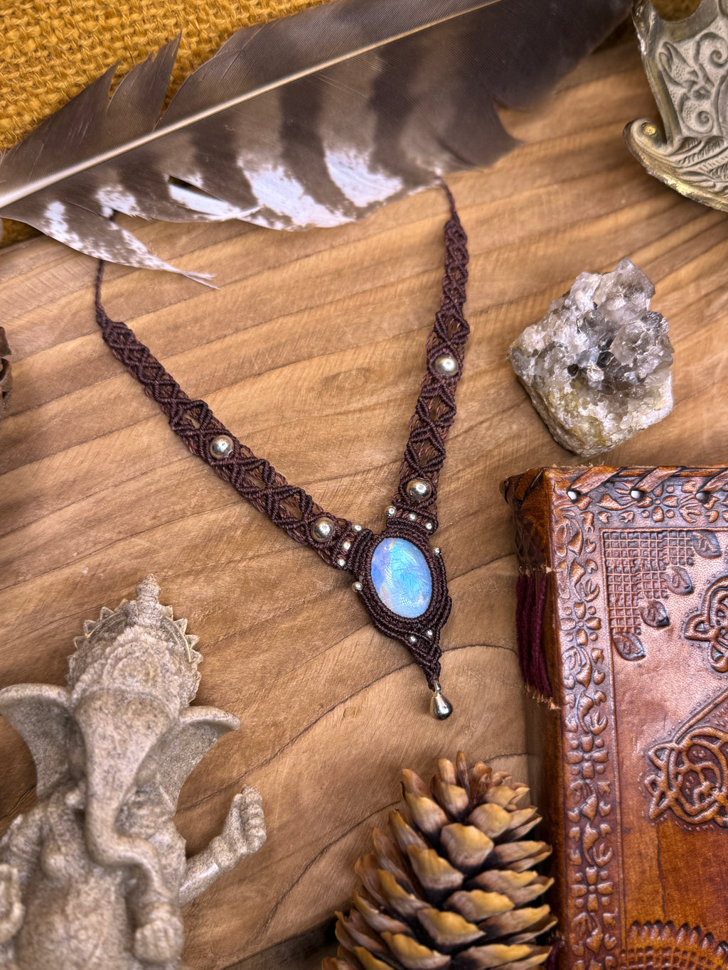 Collier • Pierre de lune