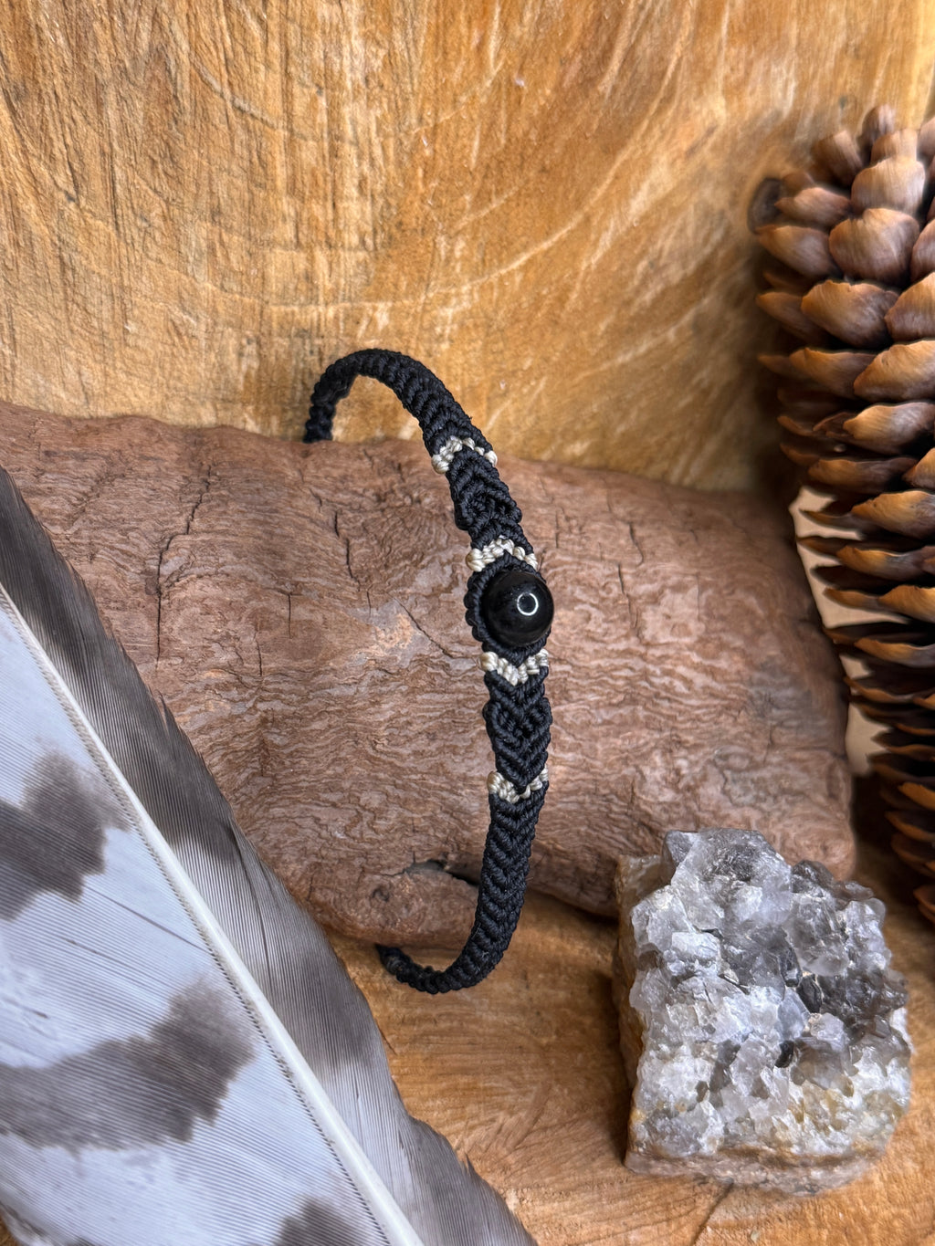 Bracelet • obsidienne