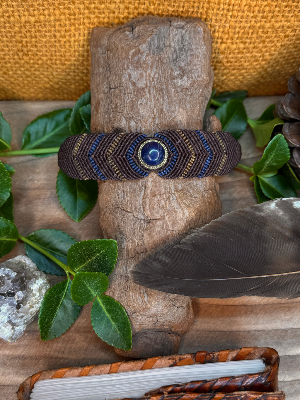 Bracelet with a Lapis Lazuli stone