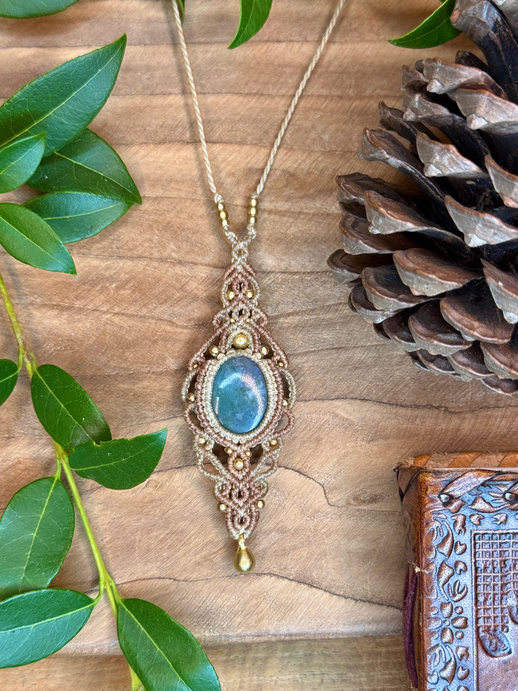 Collier • Agate mousse