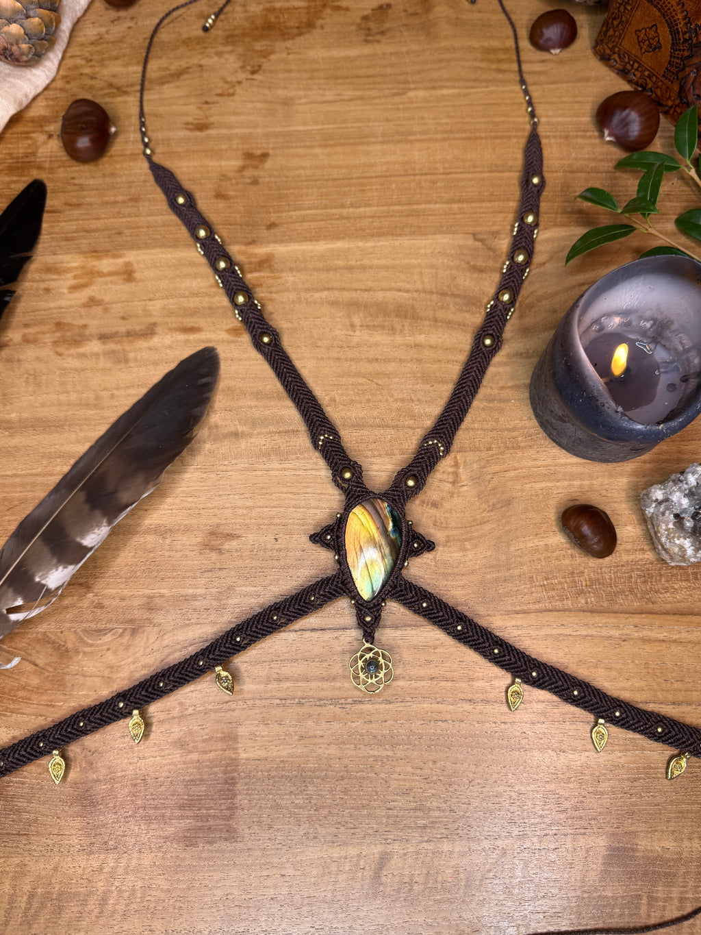 Bijou de corps • Labradorite