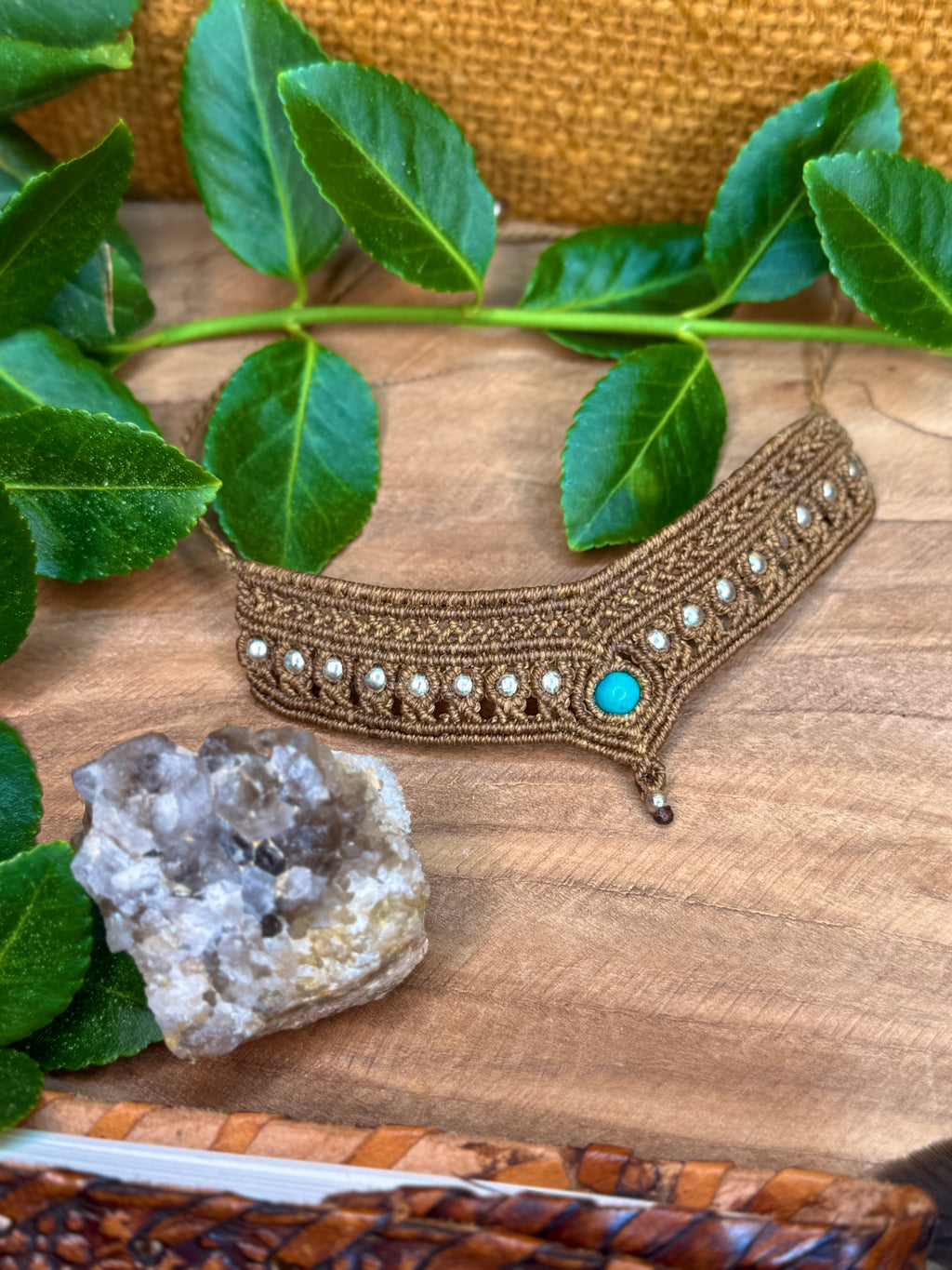 Bracelet • Gold-plated brass cuff