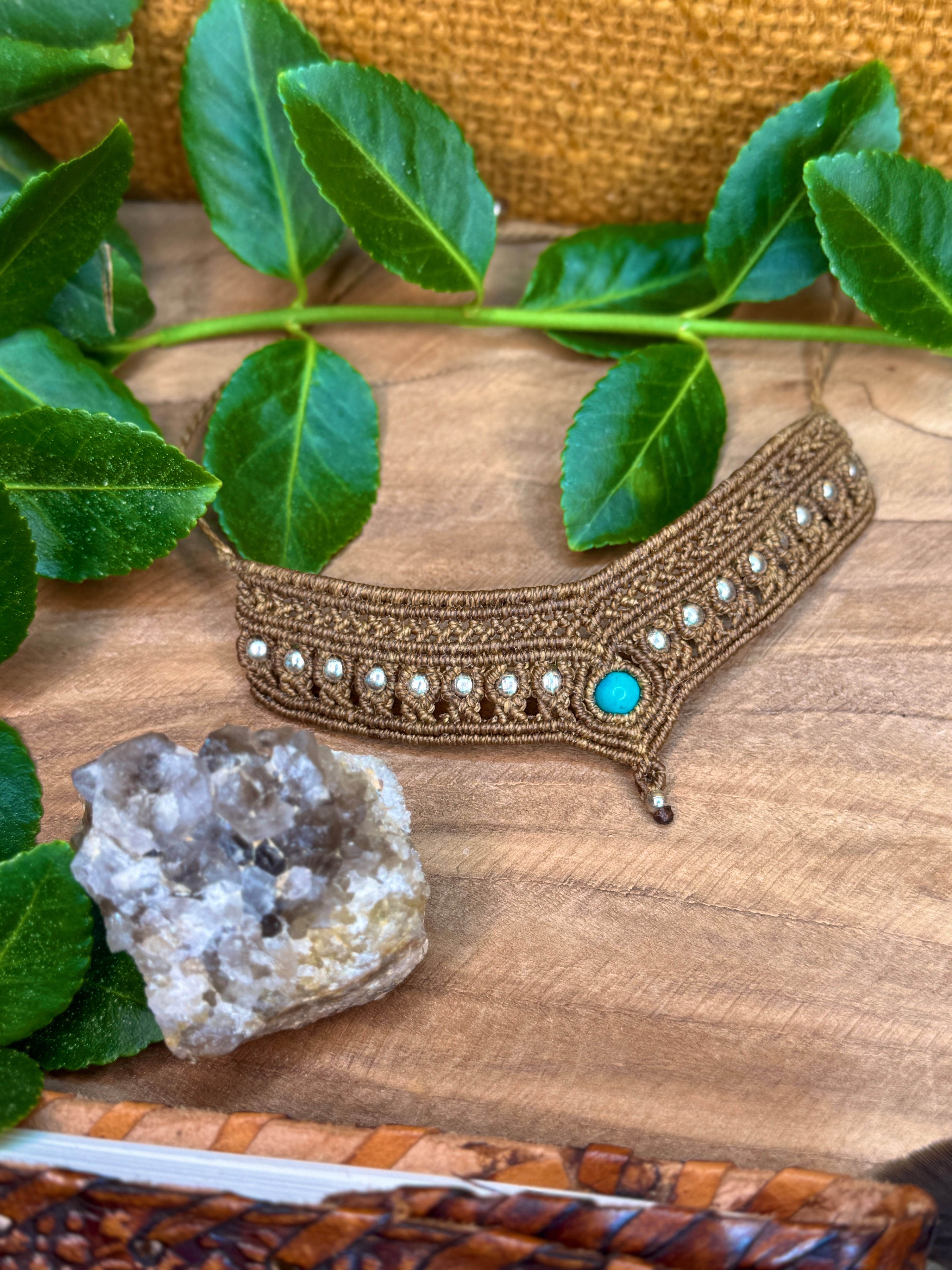 Bracelet • Gold-plated brass cuff