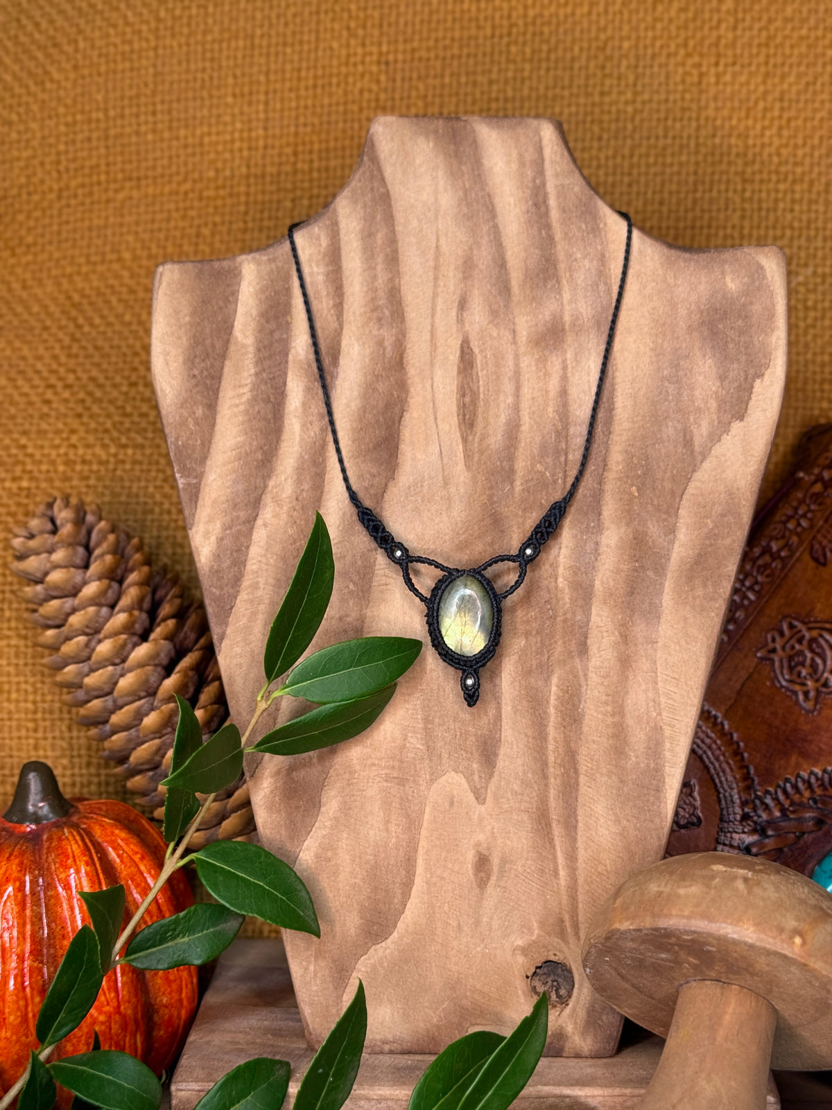 Collier • Labradorite • Angélite
