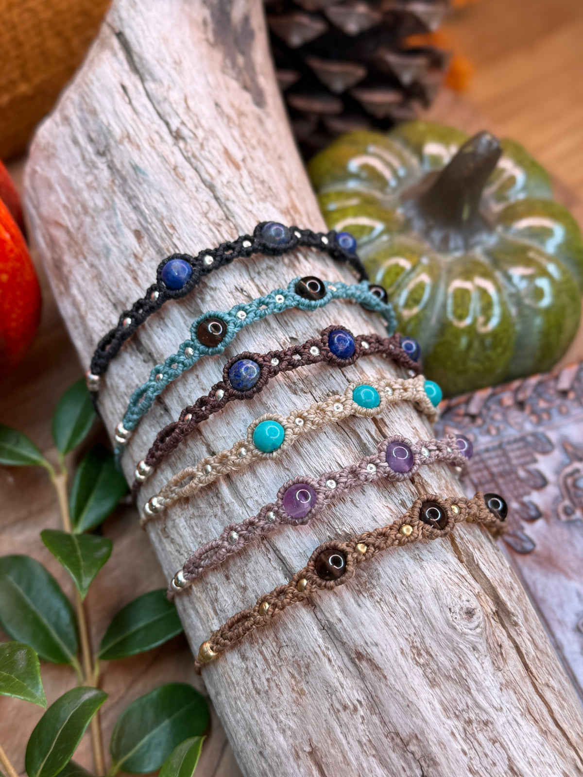 Bracelet • perles en pierres naturelles