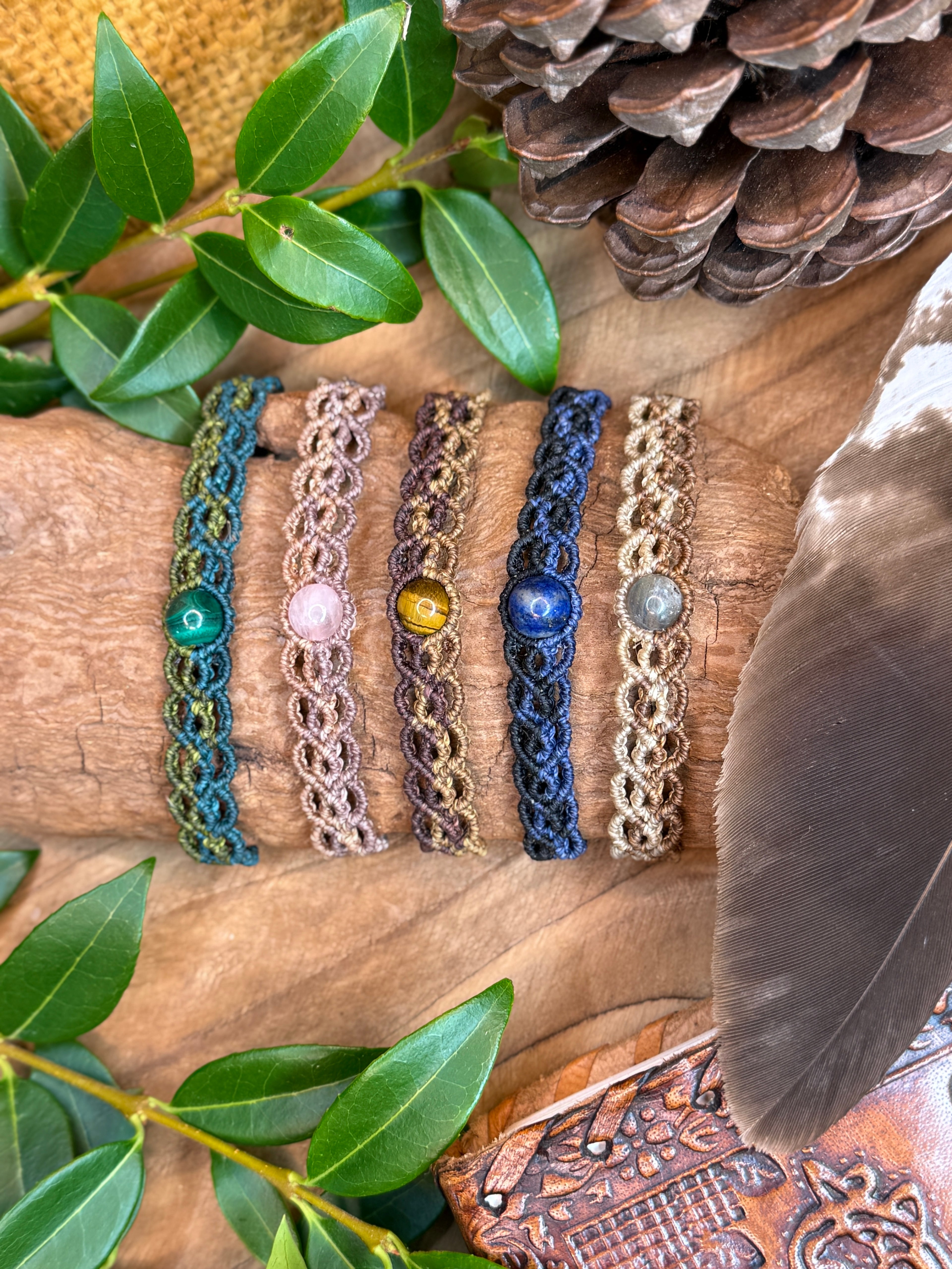 Bracelet • Pierres naturelles semi-précieuses