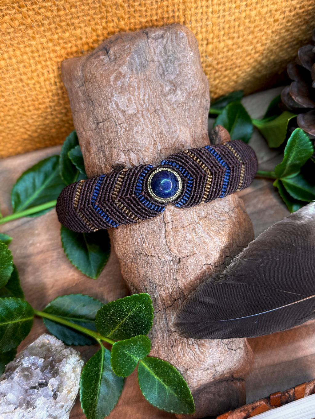 Bracelet with a Lapis Lazuli stone