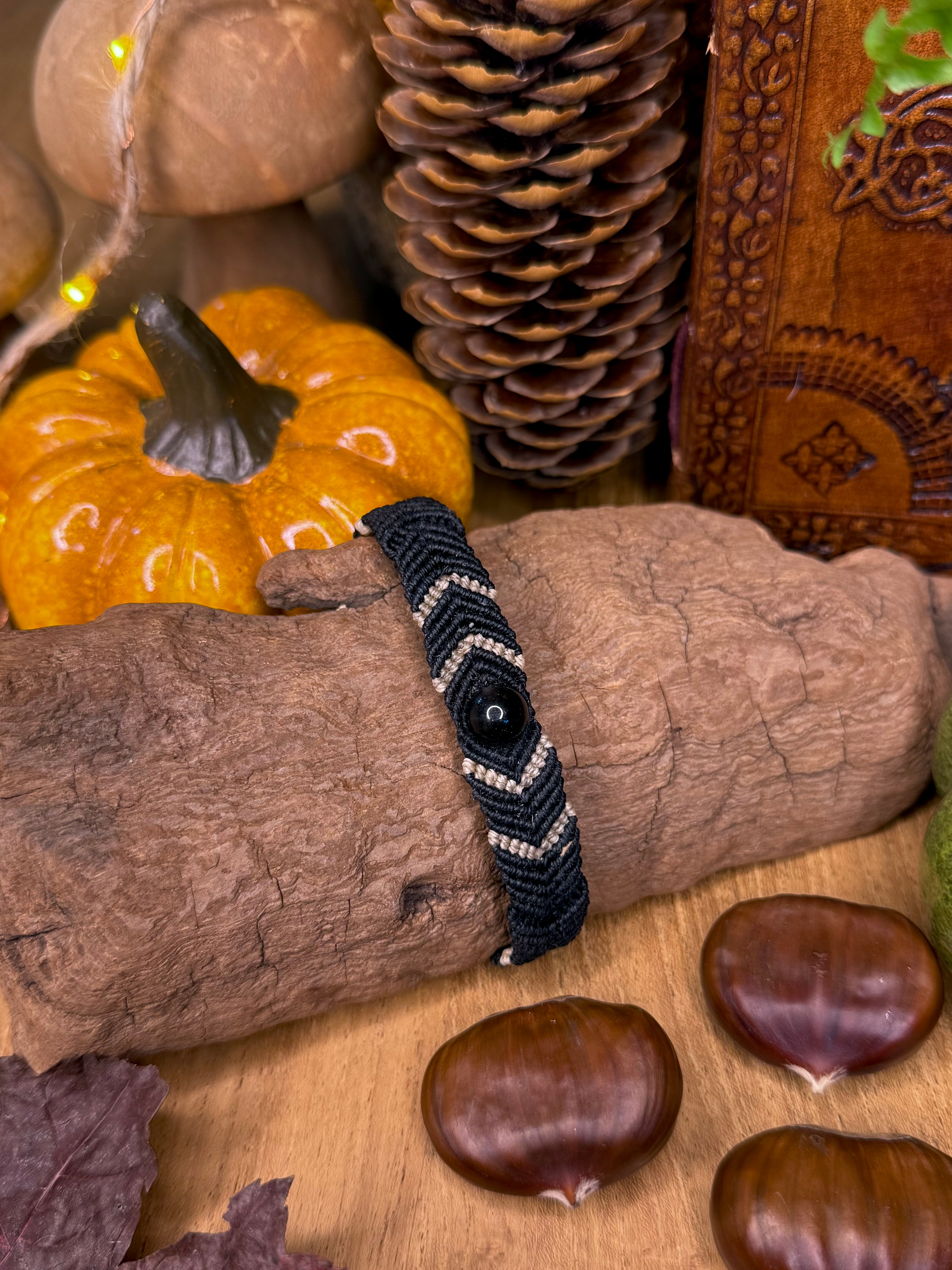 Bracelet • Obsidienne