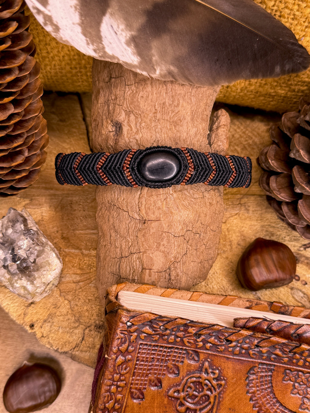 Bracelet • Onyx noir