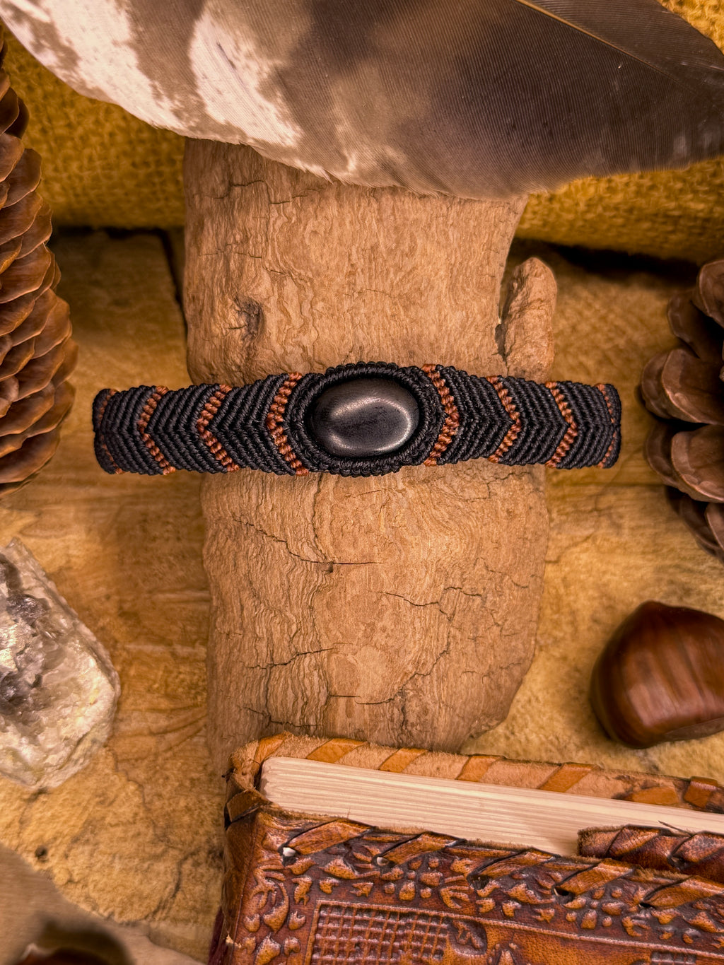 Bracelet • Onyx noir