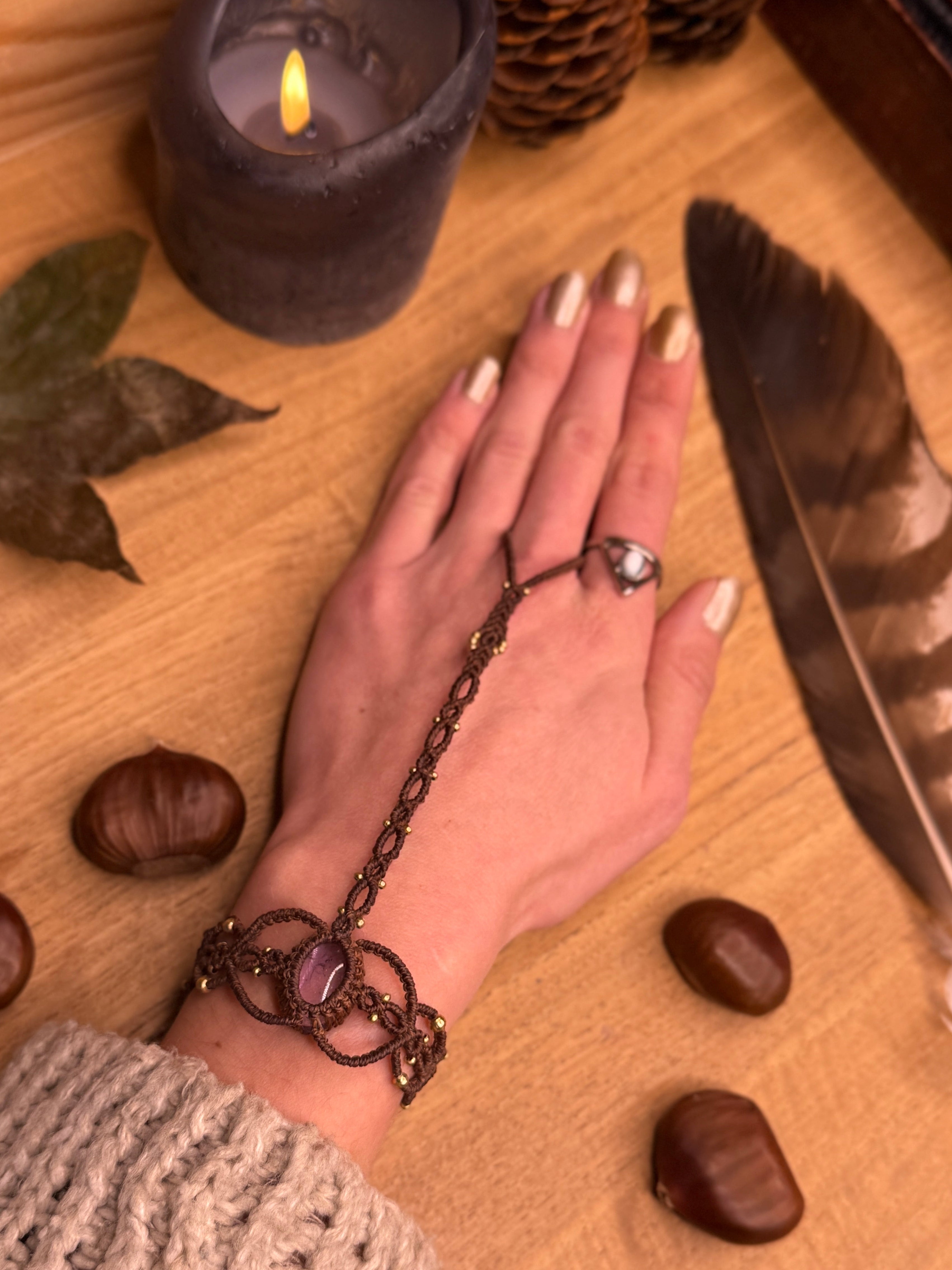 Bijou de main • Améthyste