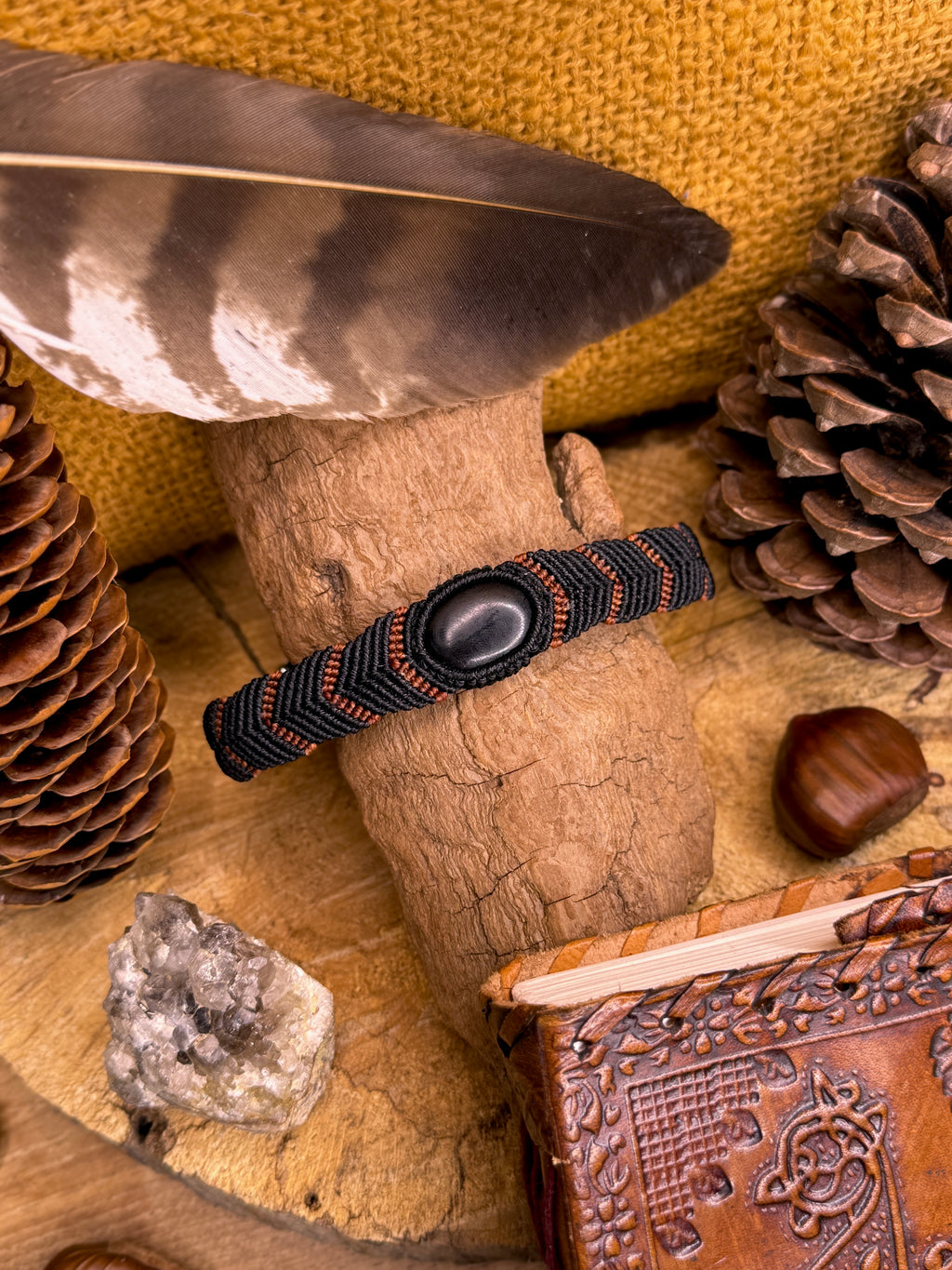Bracelet • Onyx noir