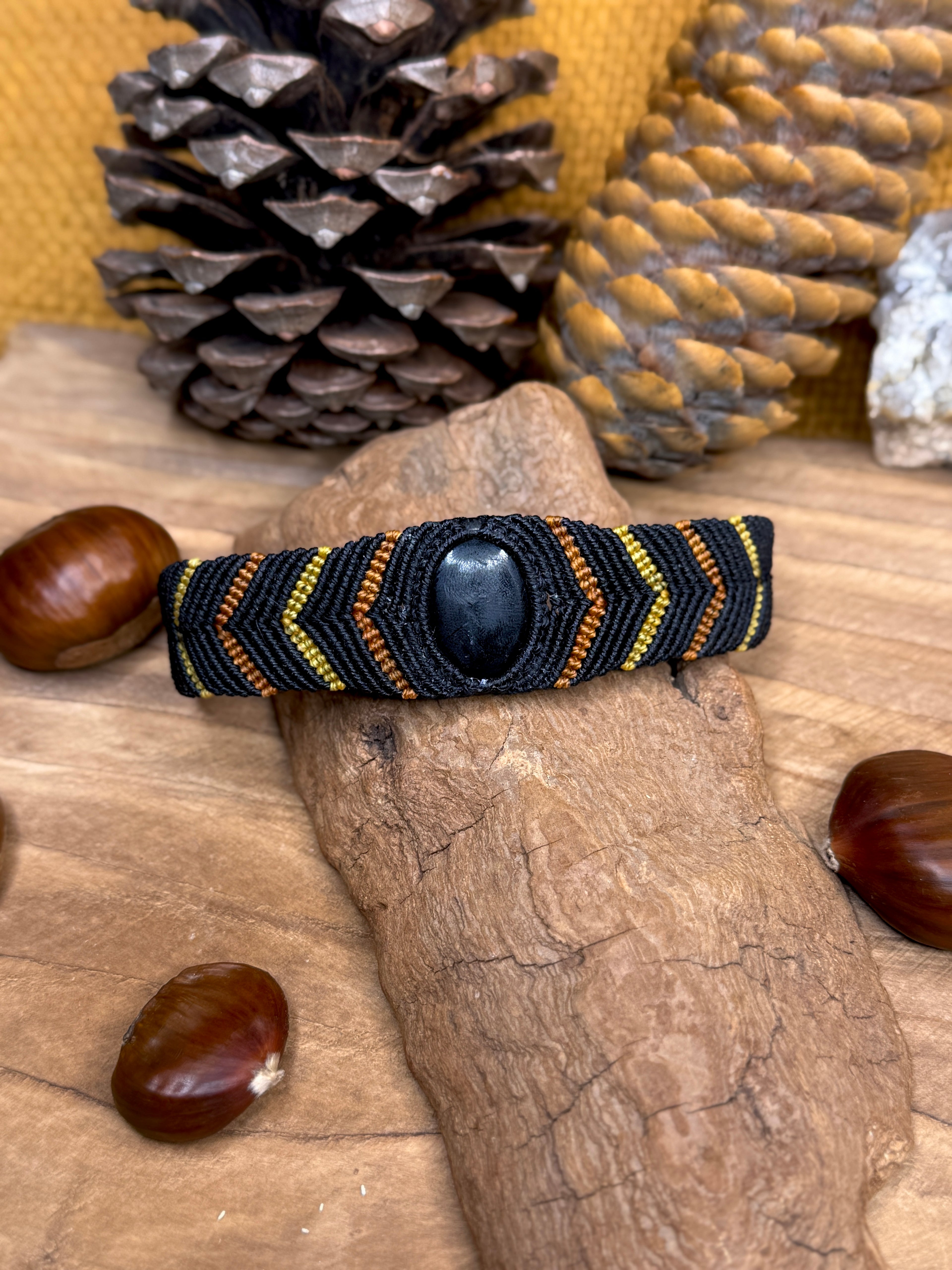 Bracelet • onyx noir