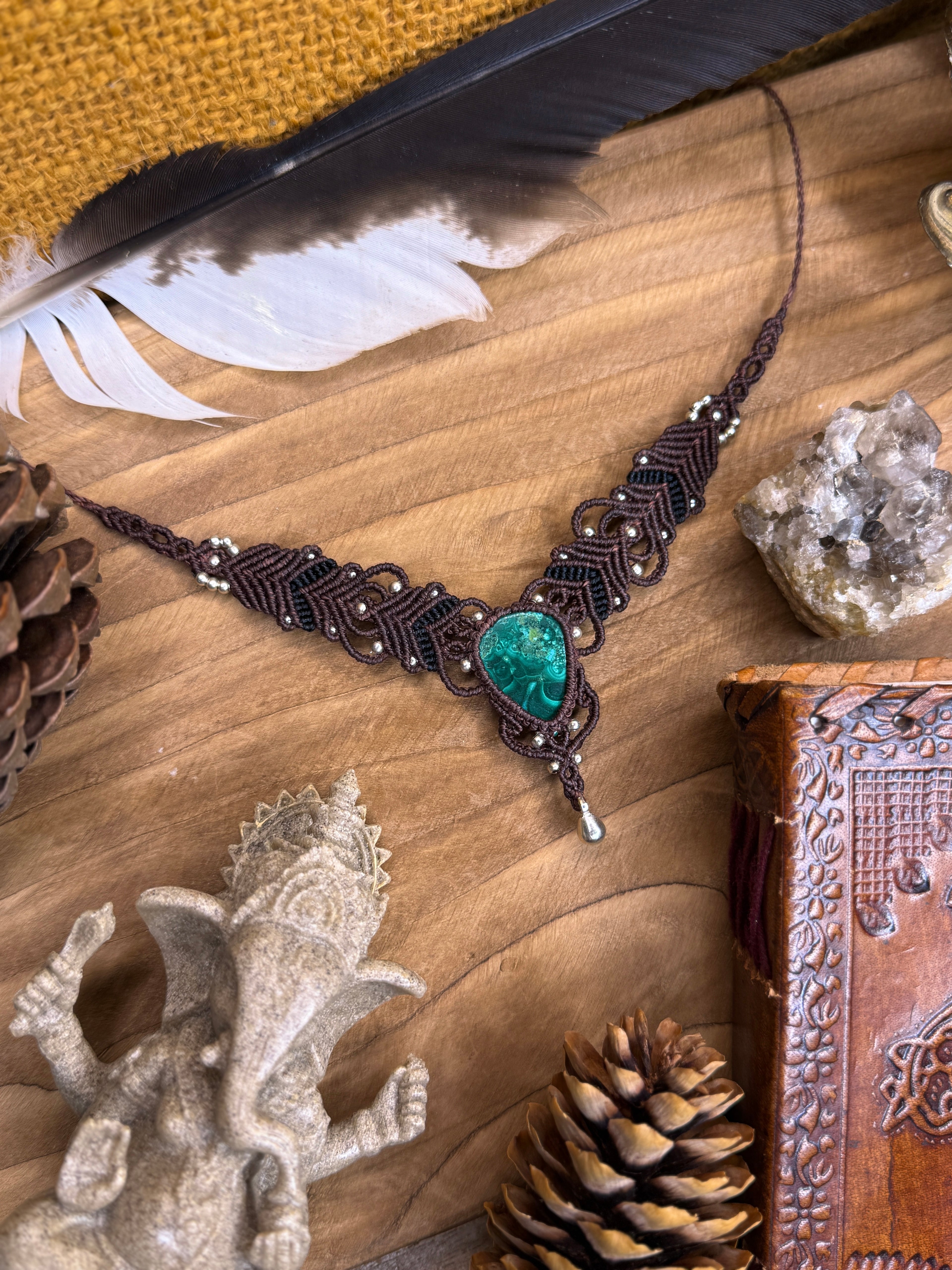 Collier • Malachite
