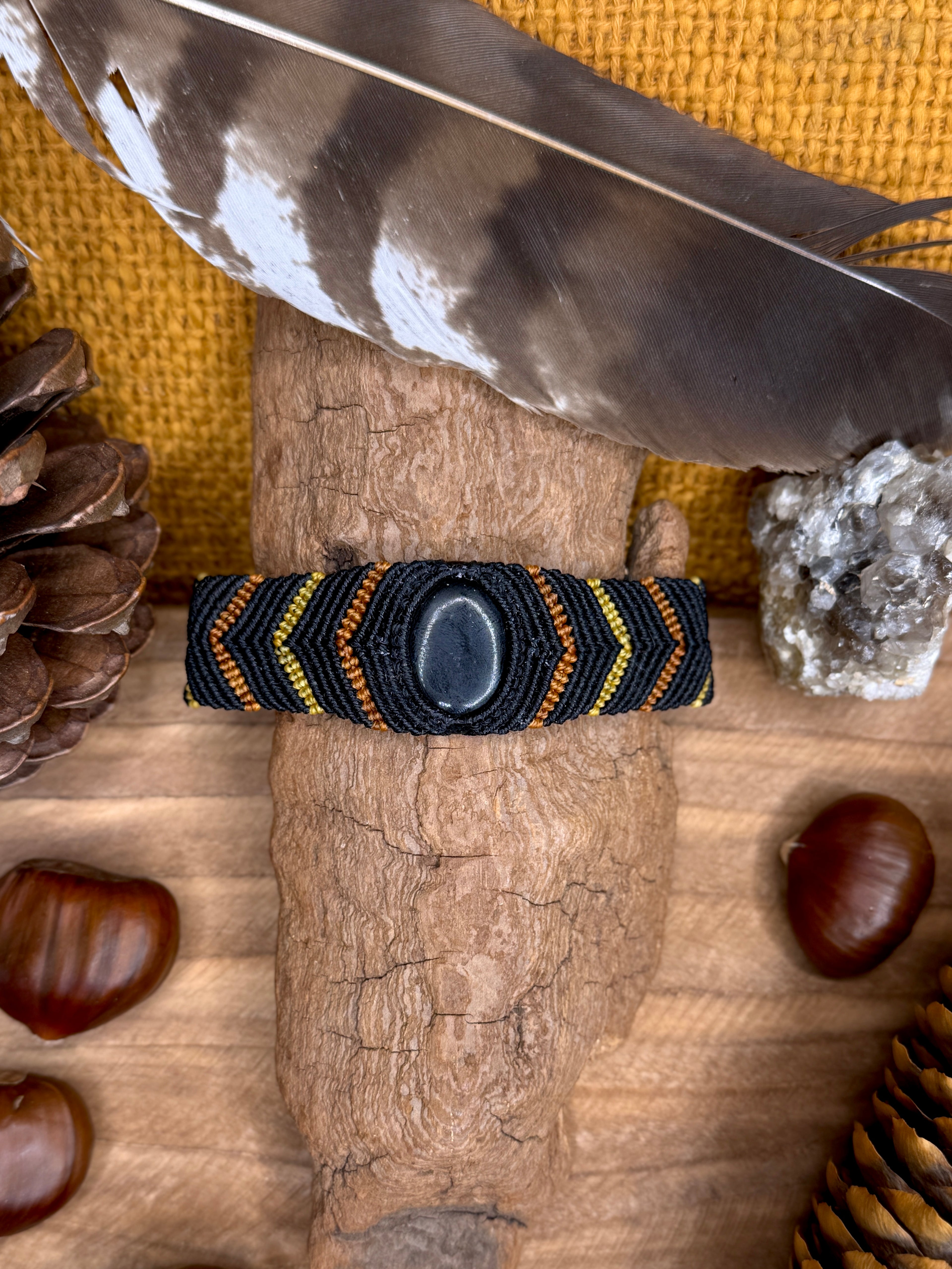 Bracelet • onyx noir