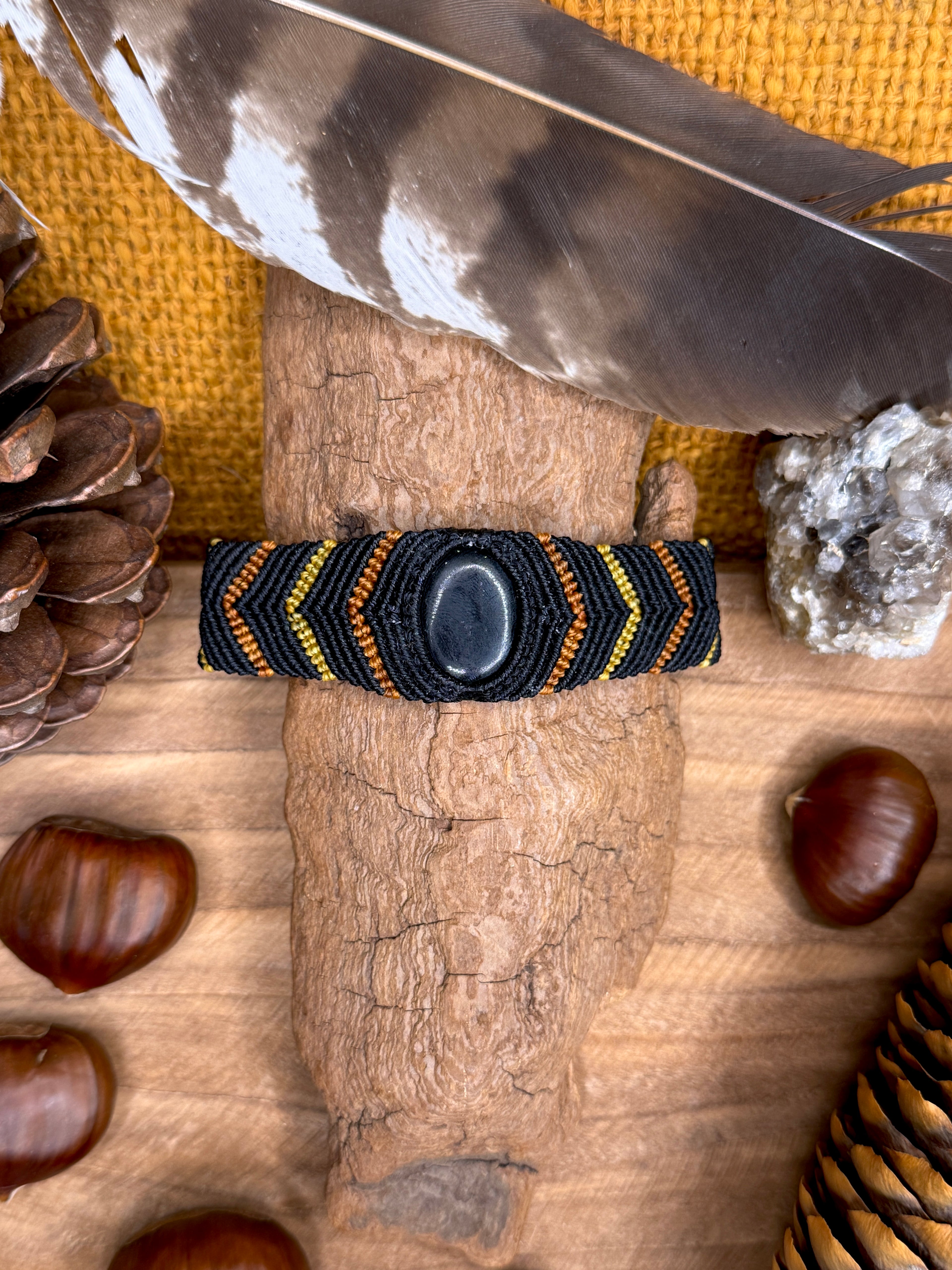 Bracelet • onyx noir