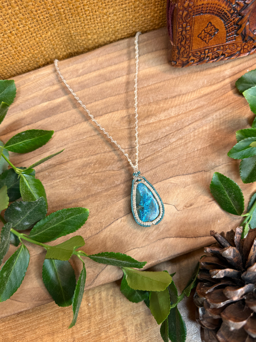 Collier chrysocolle