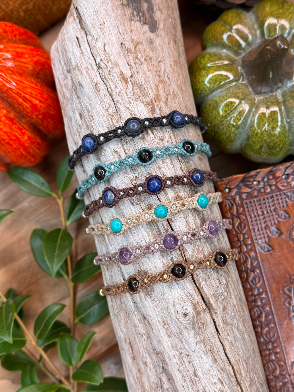 Bracelet • perles en pierres naturelles